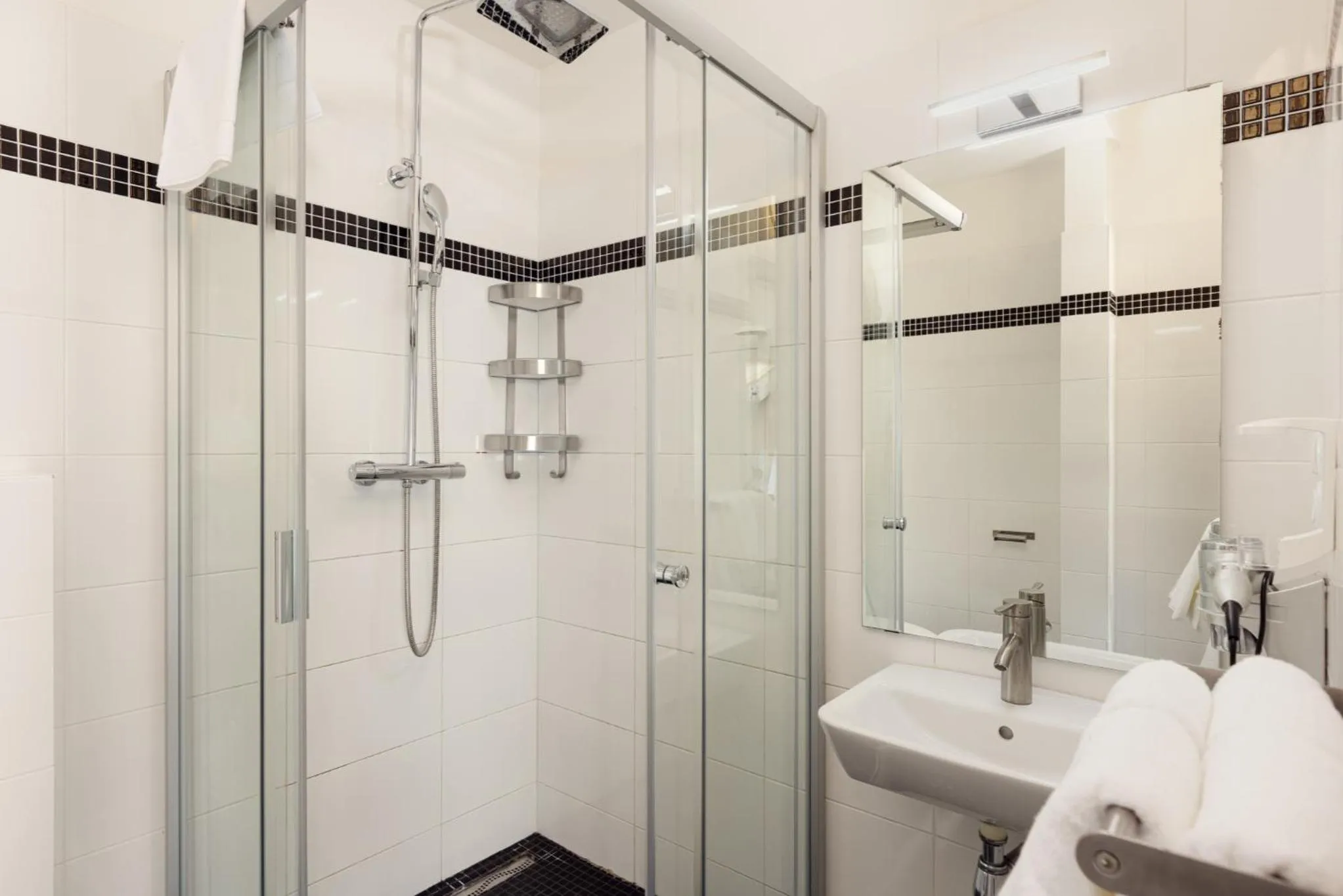 Bathroom in Salvatore Prague Rooms