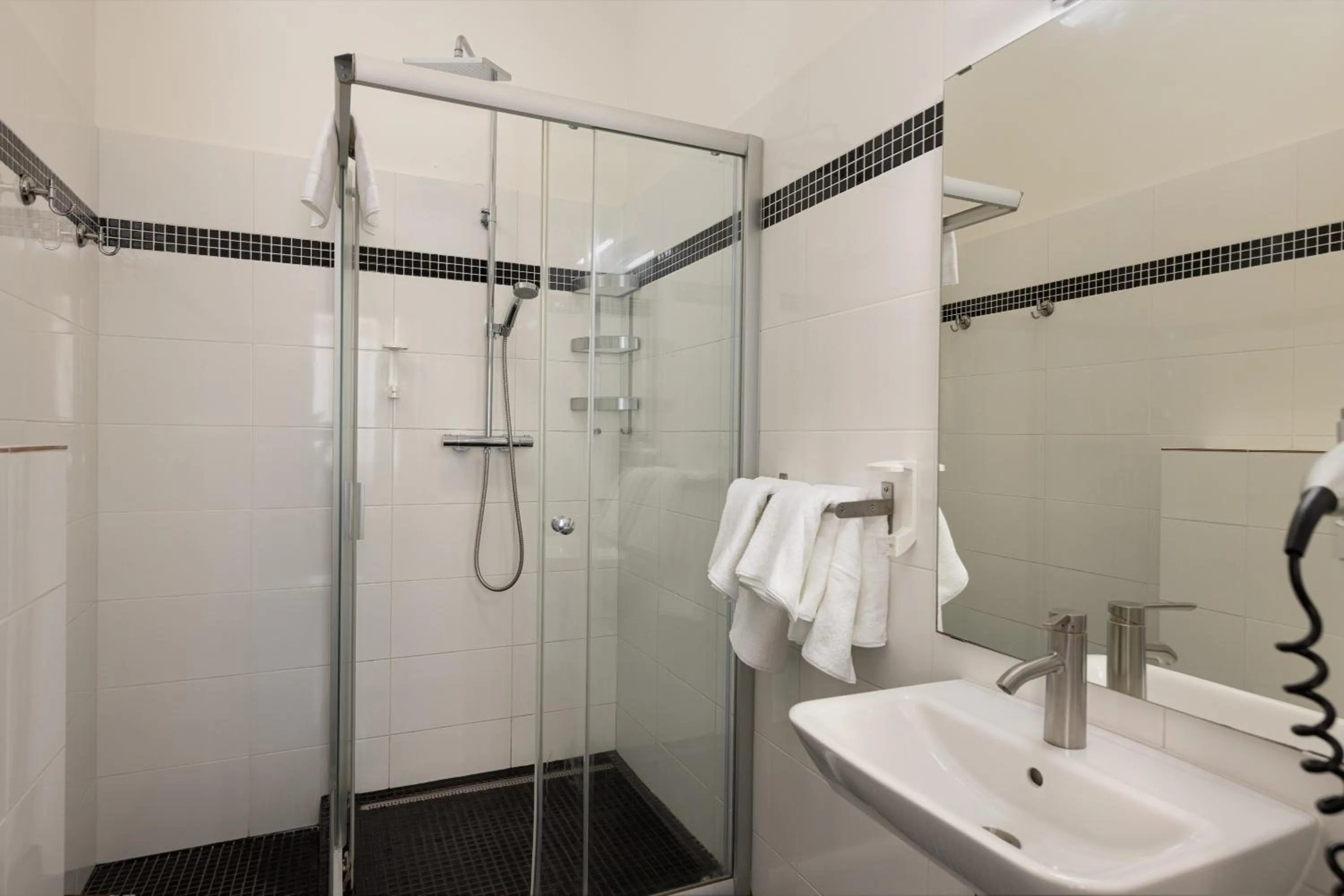 Bathroom in Salvatore Prague Rooms