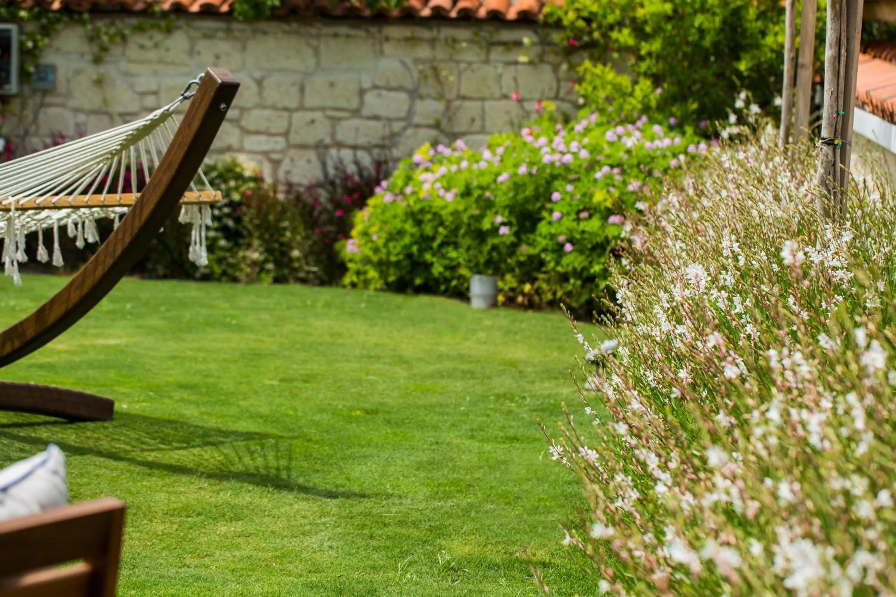 Garden view in Levin Hotel Alacati