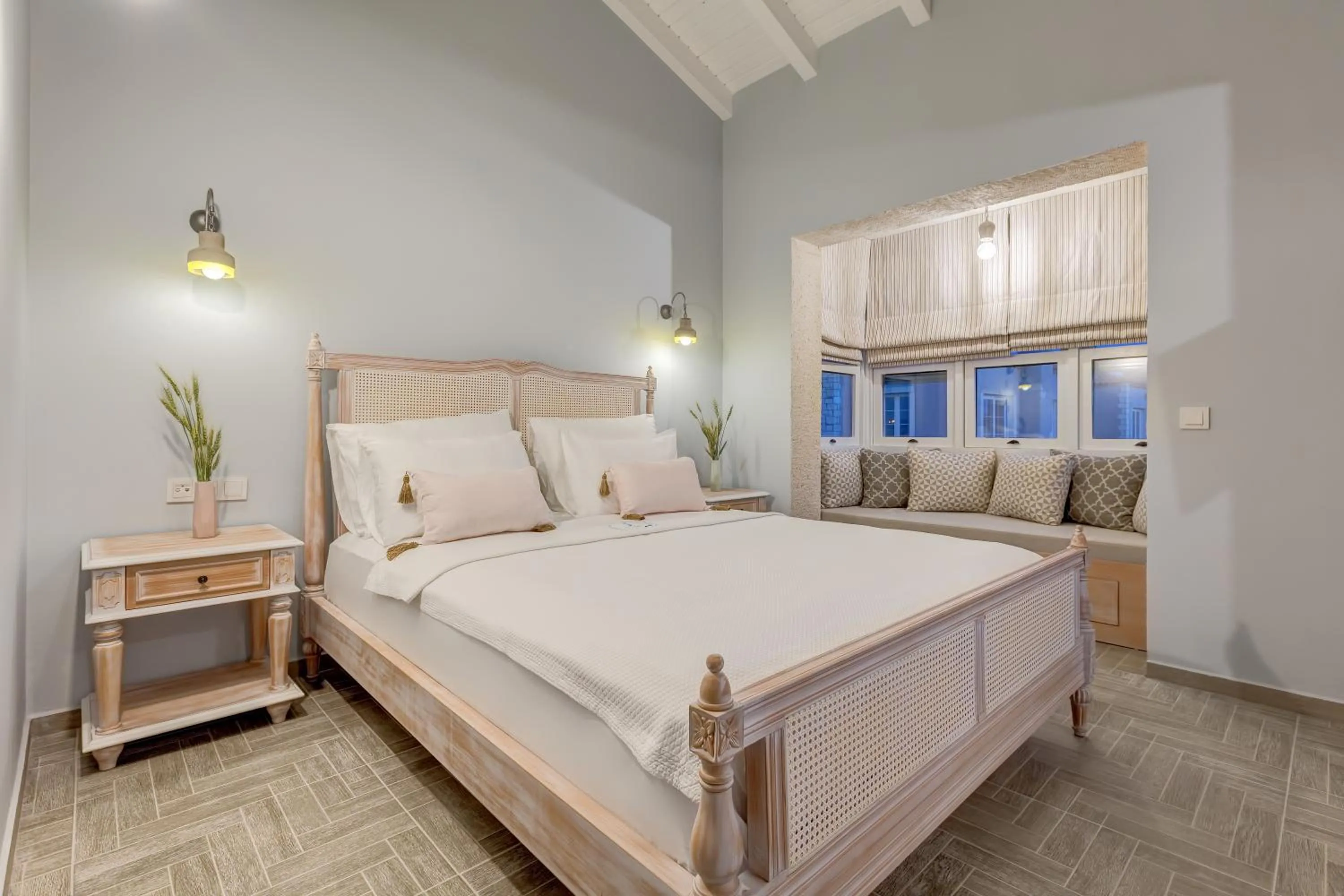 Bed in Levin Hotel Alacati