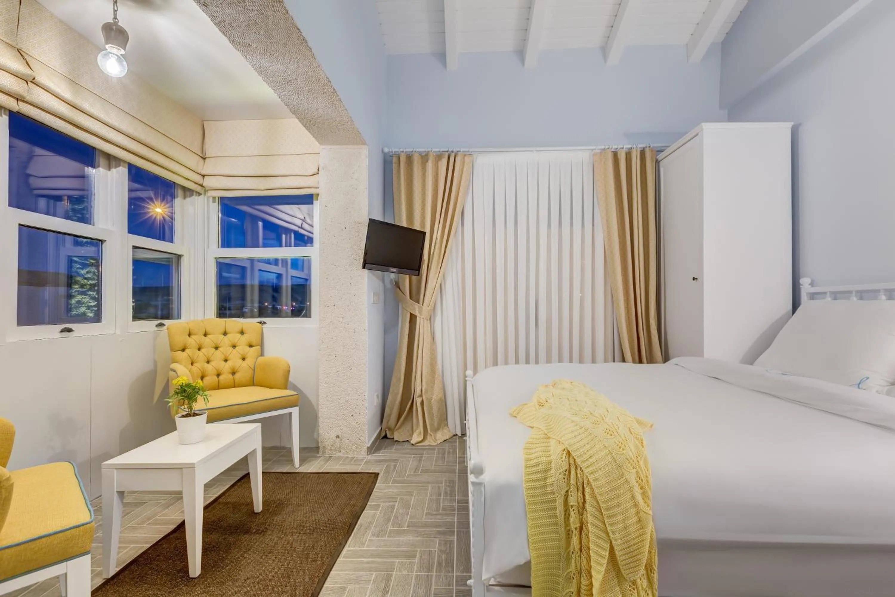 Bed in Levin Hotel Alacati