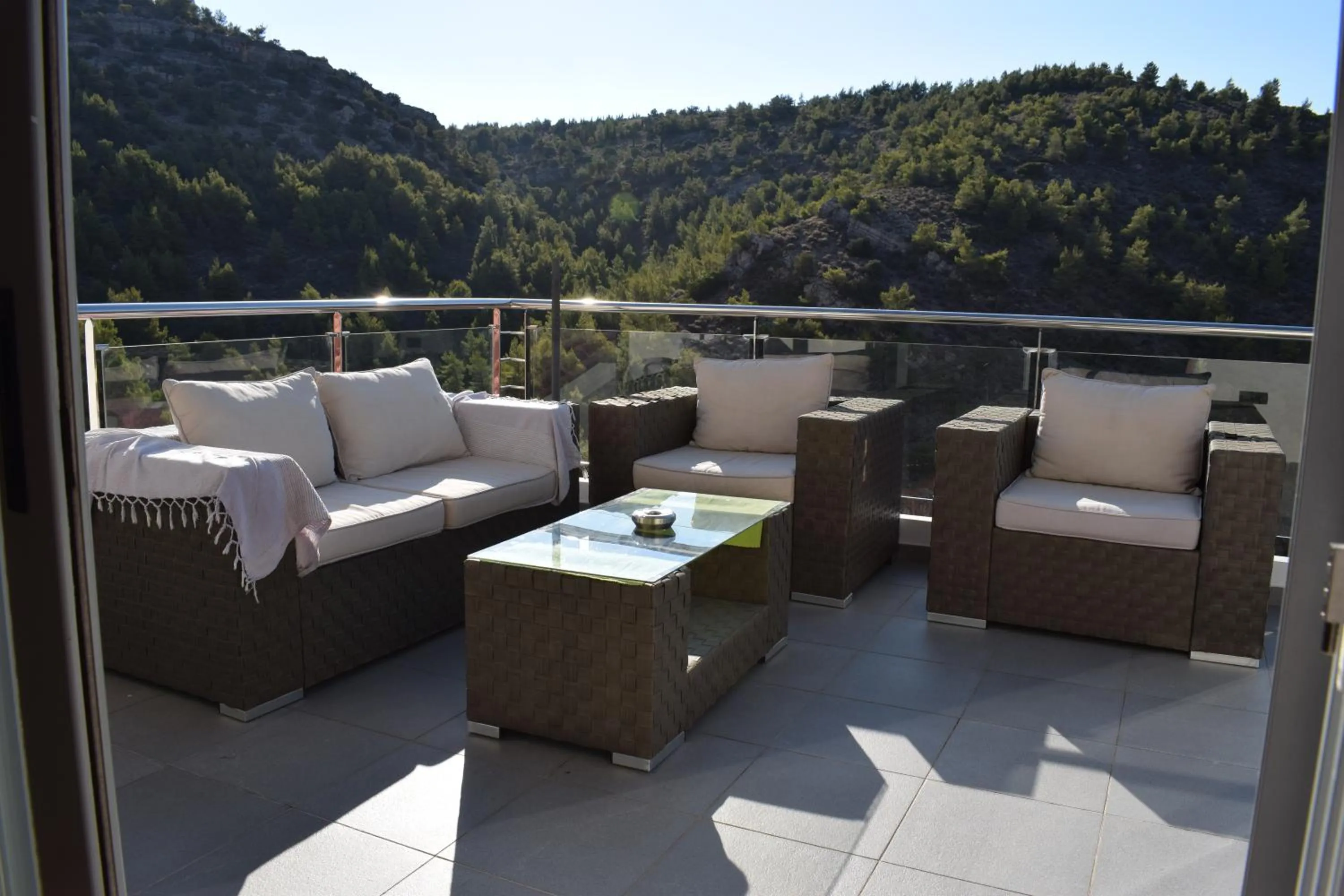 Balcony/Terrace in Panorama Penthouse & Studios