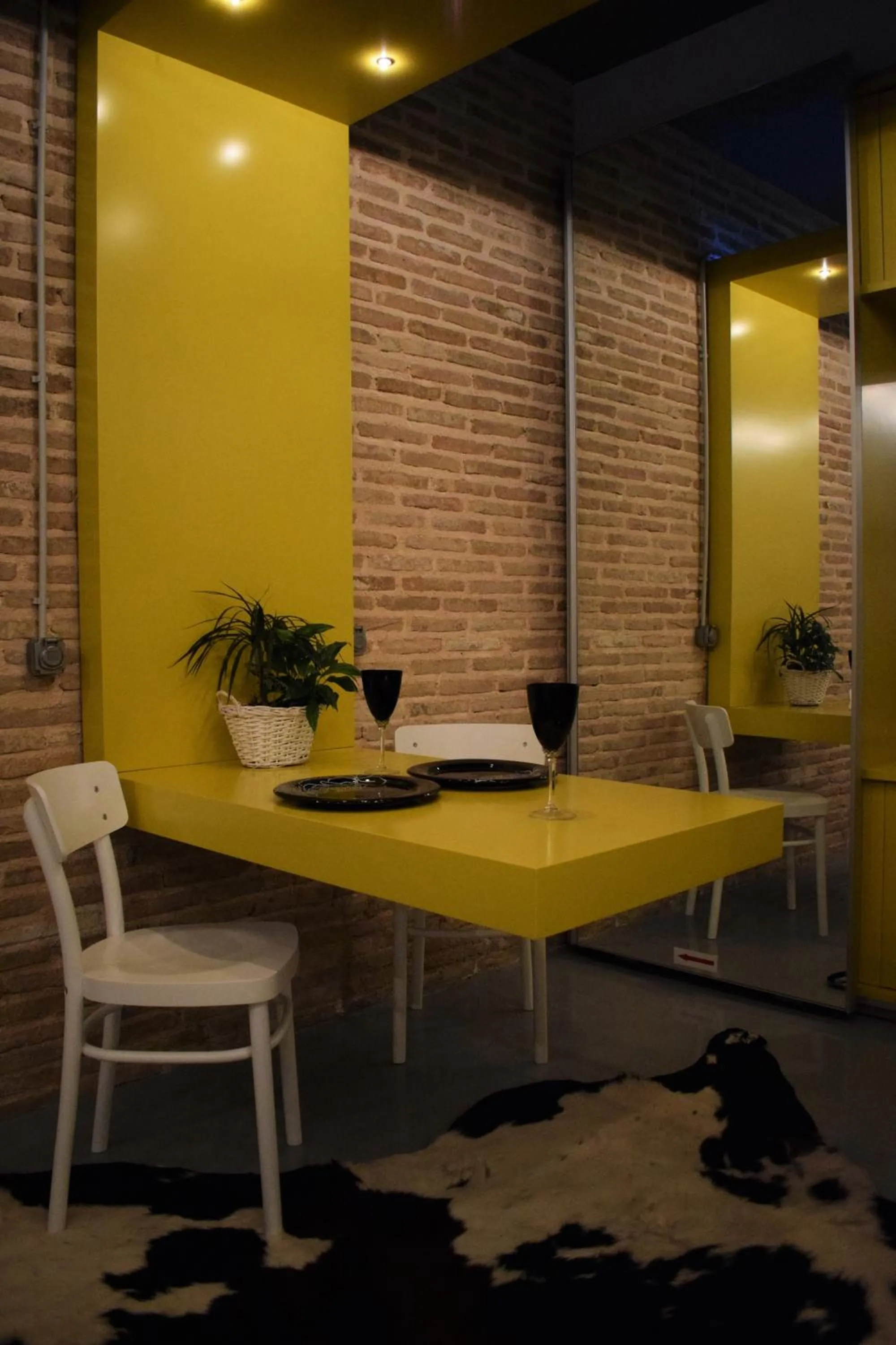 Dining area in Panorama Penthouse & Studios