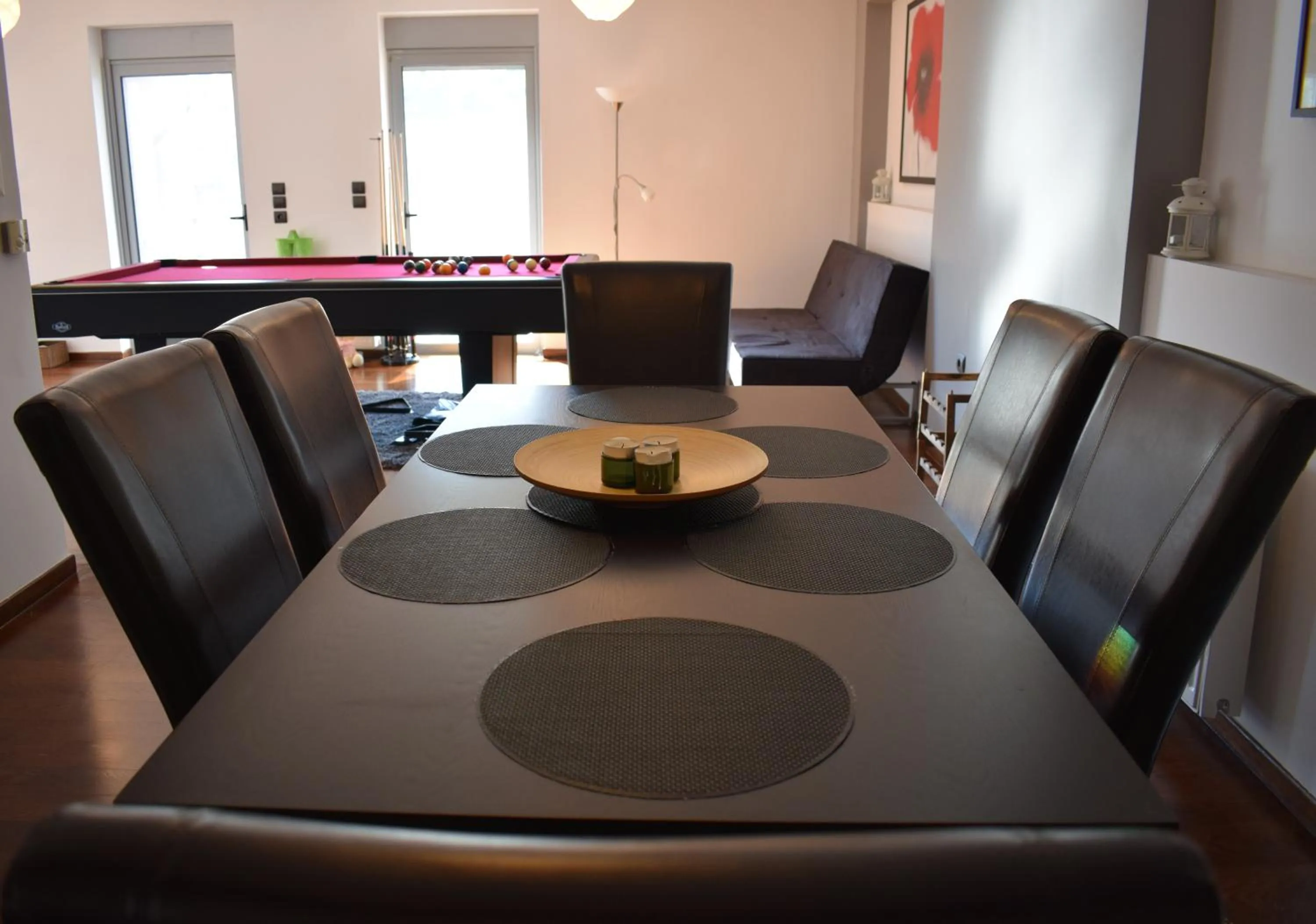 Living room in Panorama Penthouse & Studios