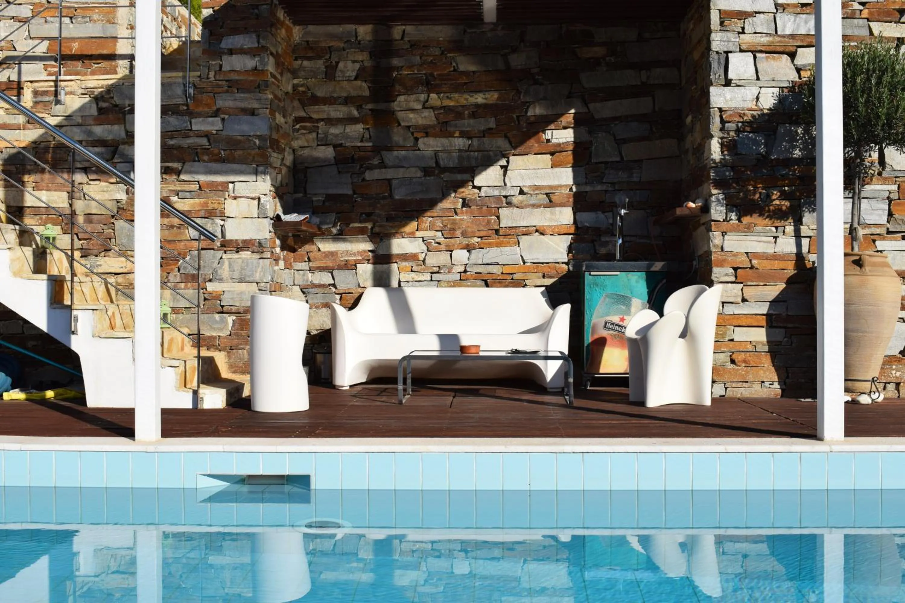 Lounge or bar in Panorama Penthouse & Studios