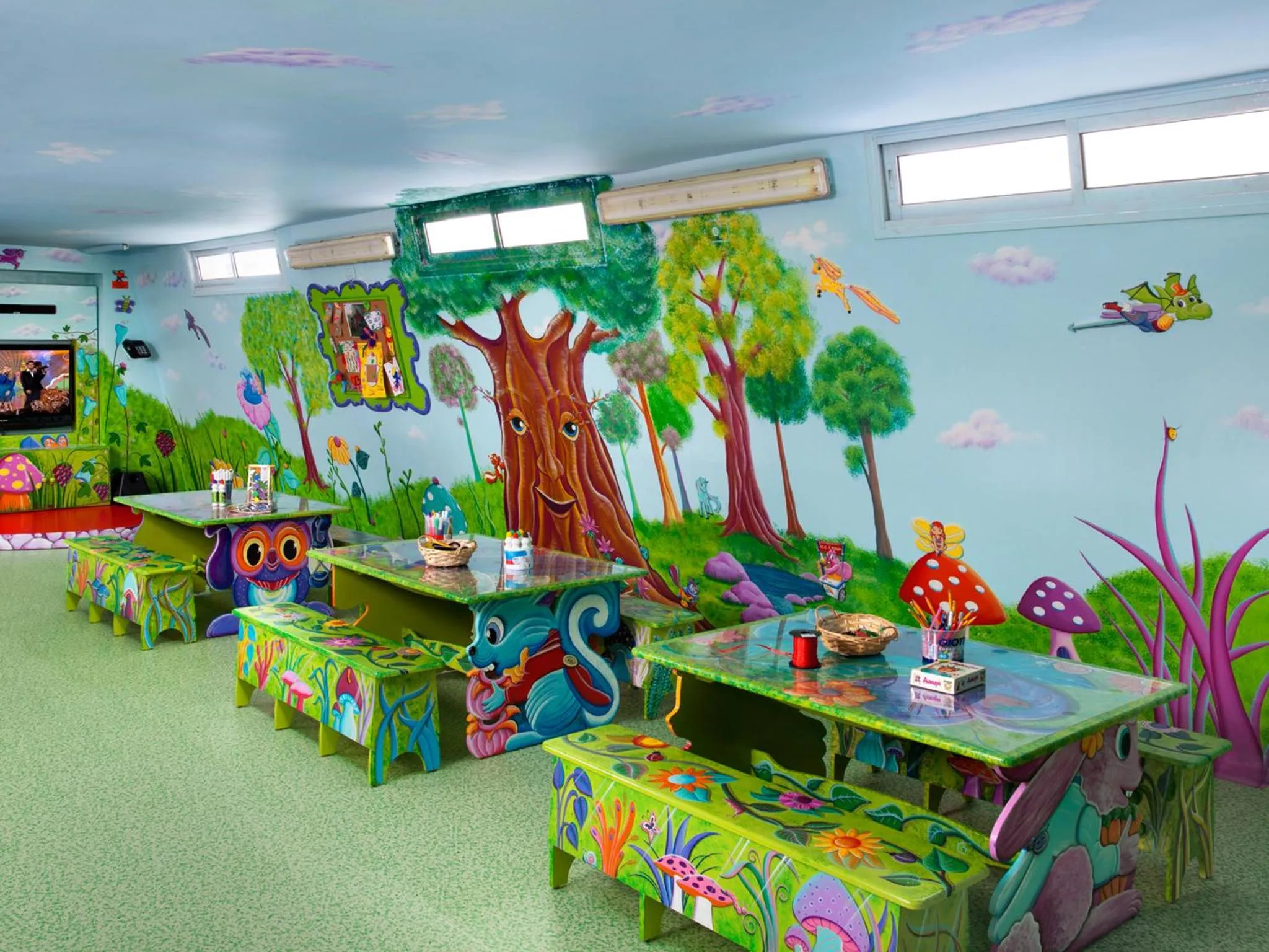 Children play ground in Dan Panorama Tel Aviv Hotel