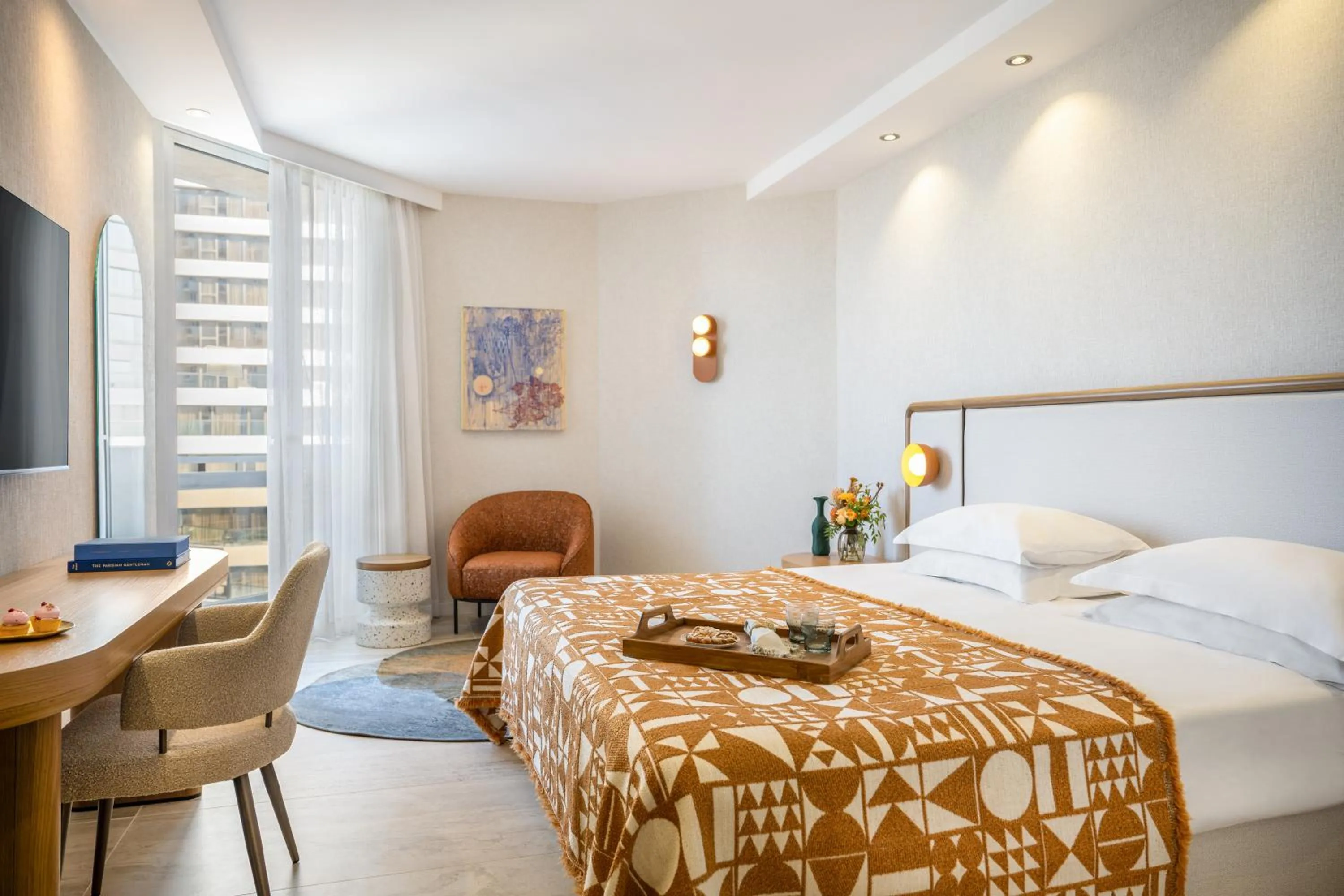 Bed in Dan Panorama Tel Aviv Hotel