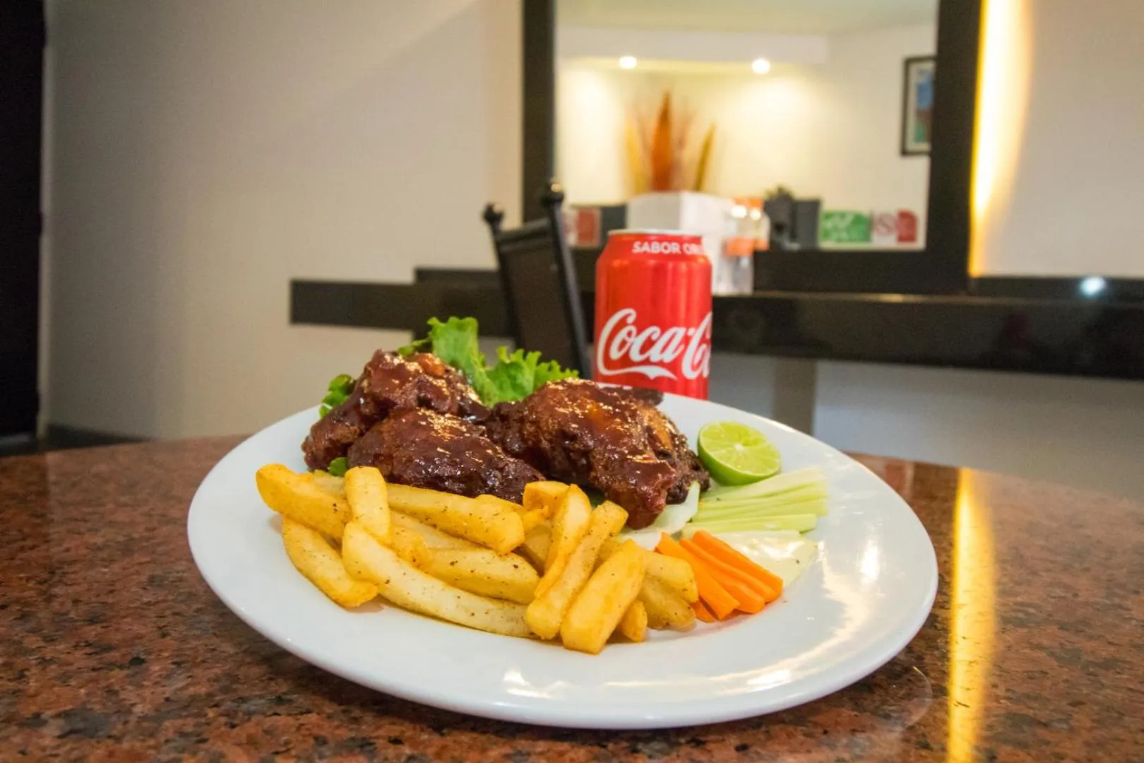 Food in Hotel Atenas Plaza