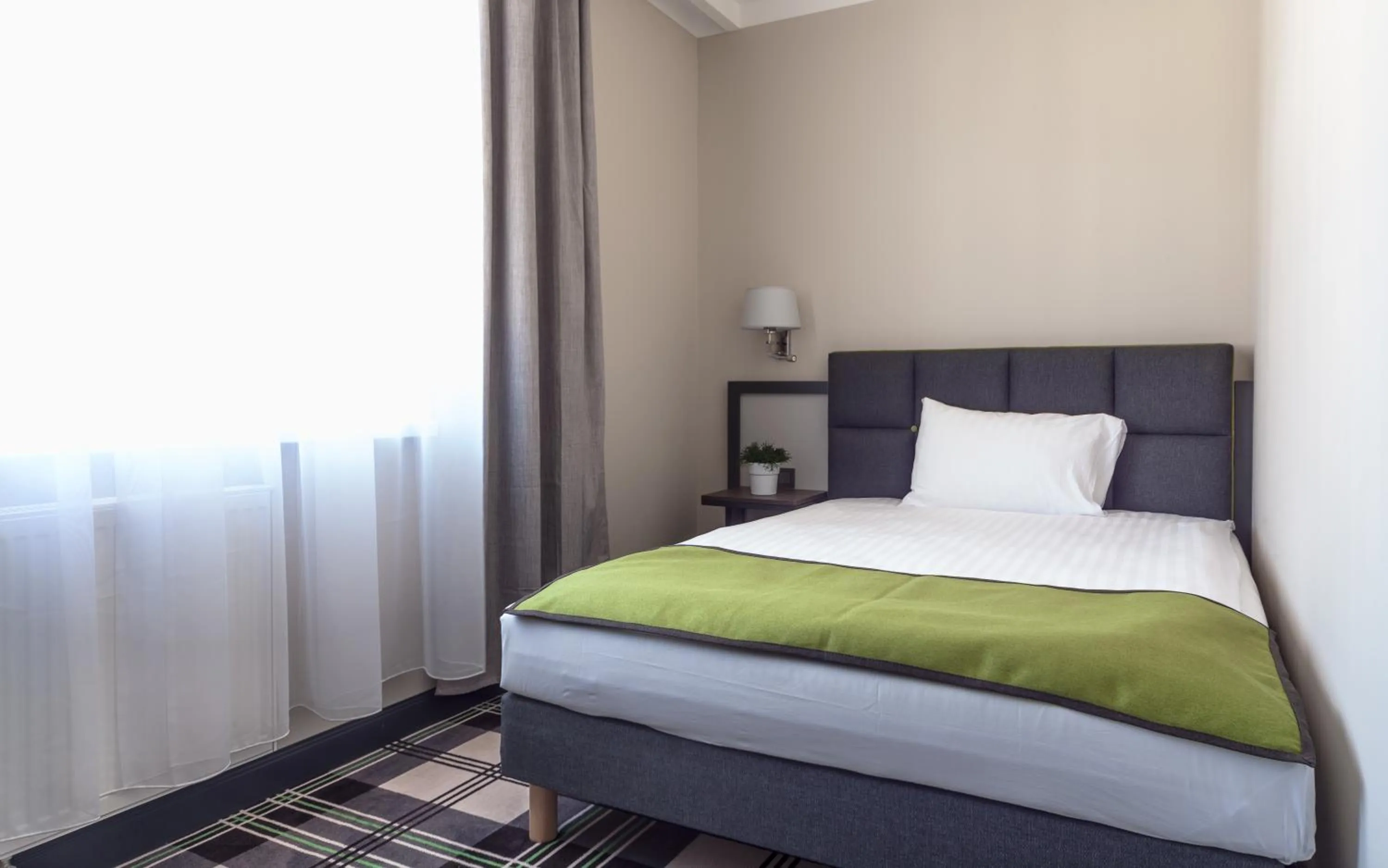 Bed in Hotel Impresja