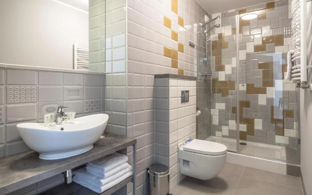 Shower in Hotel Impresja