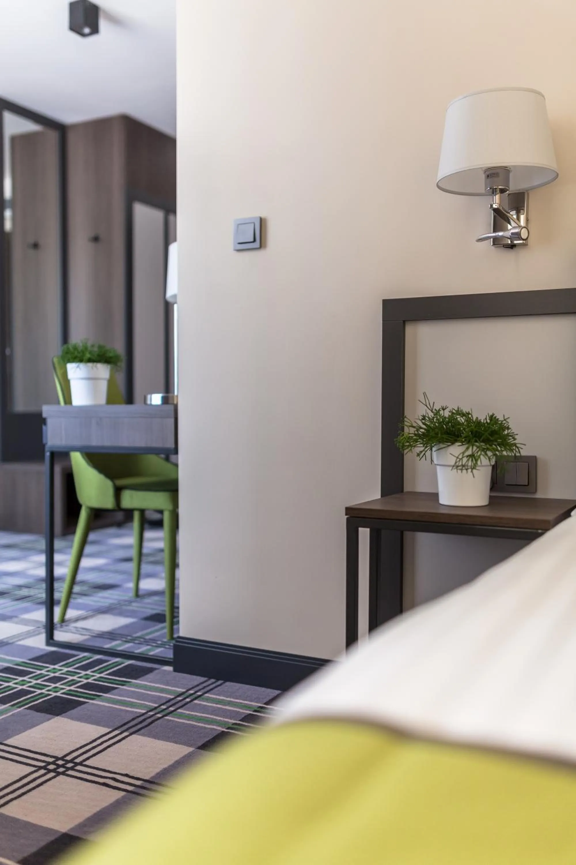 Decorative detail, Bed in Hotel Impresja