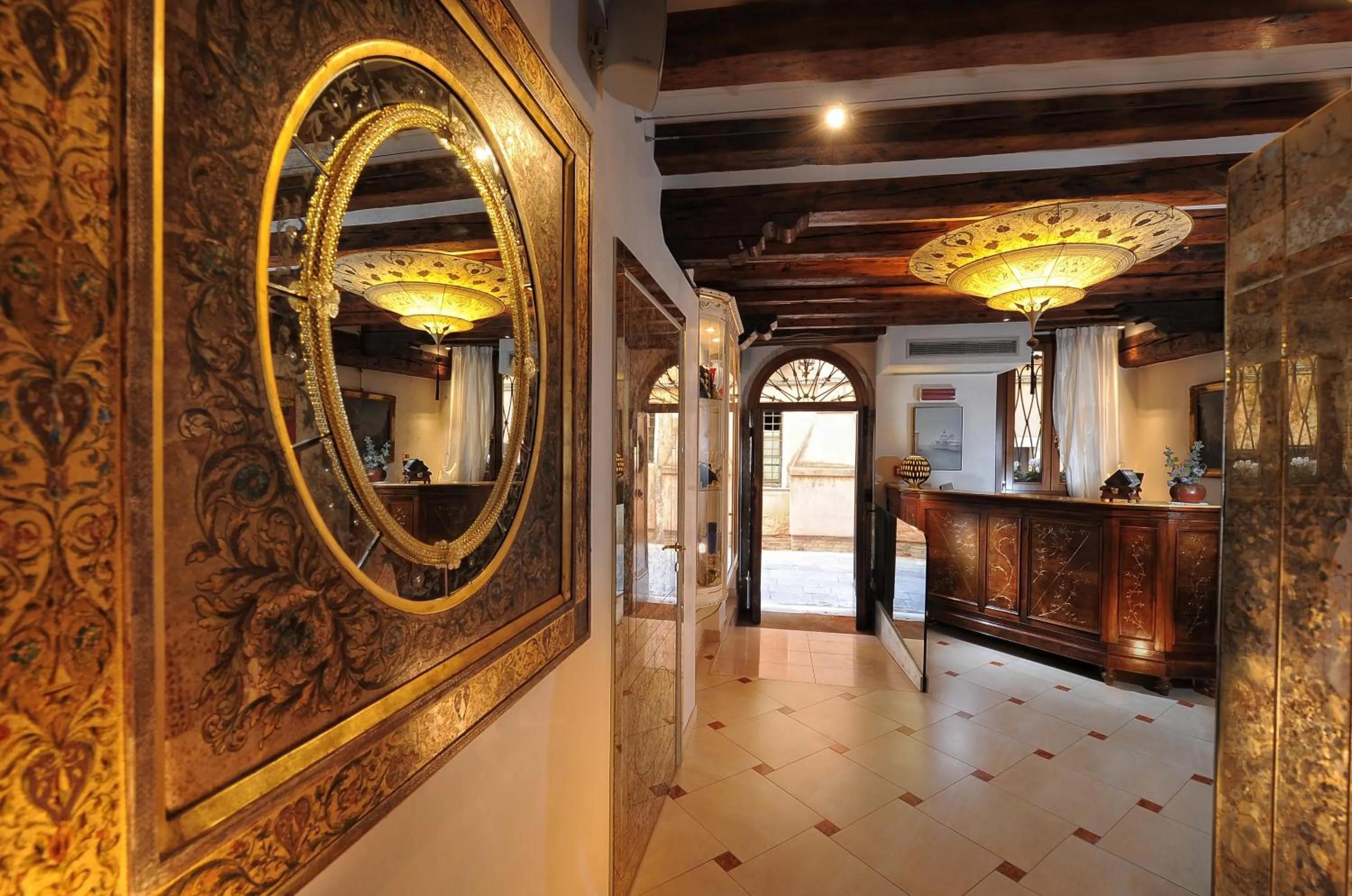 Lobby or reception in Ca' Pagan