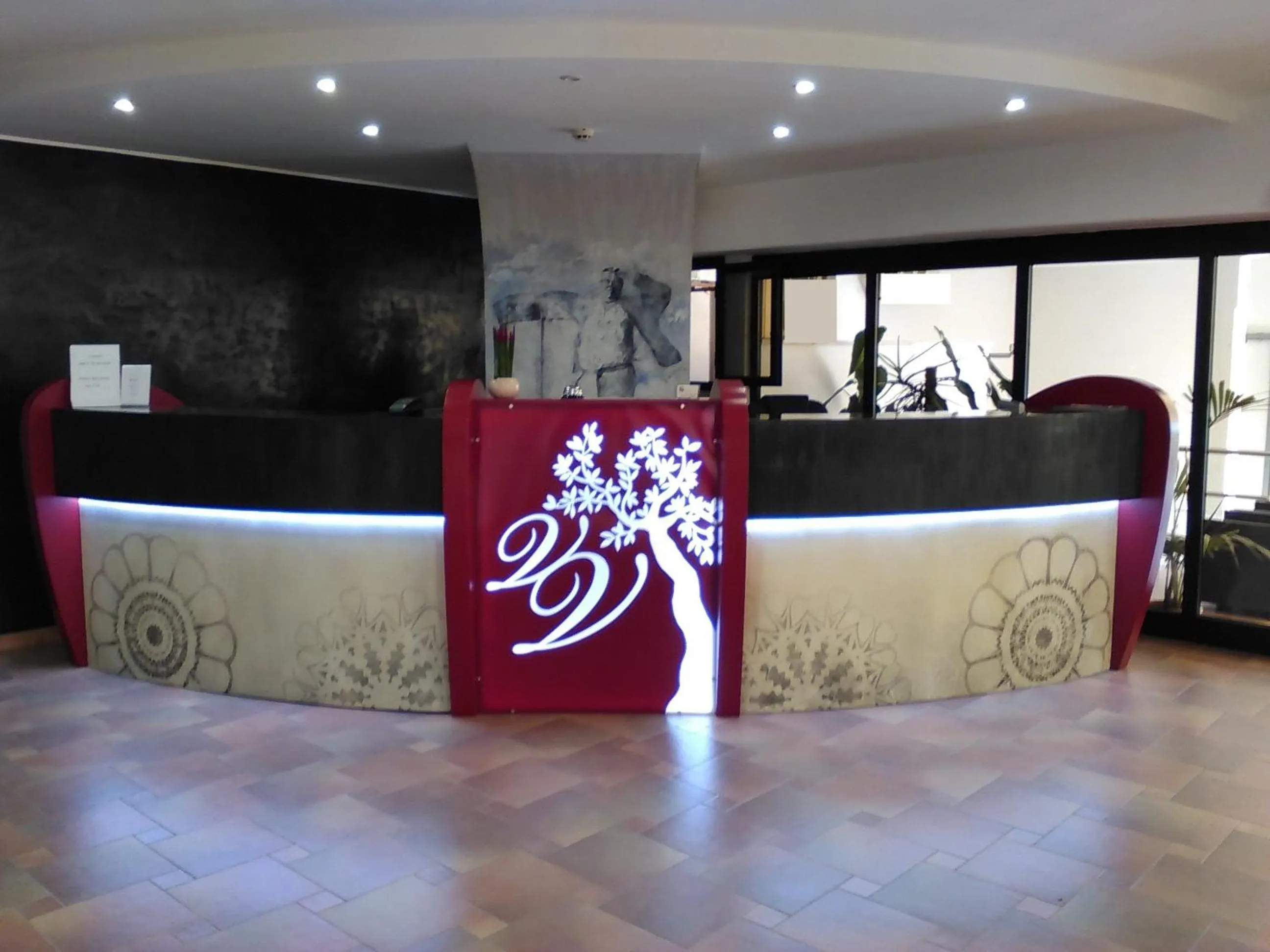 Lobby or reception in Villa Verdiana