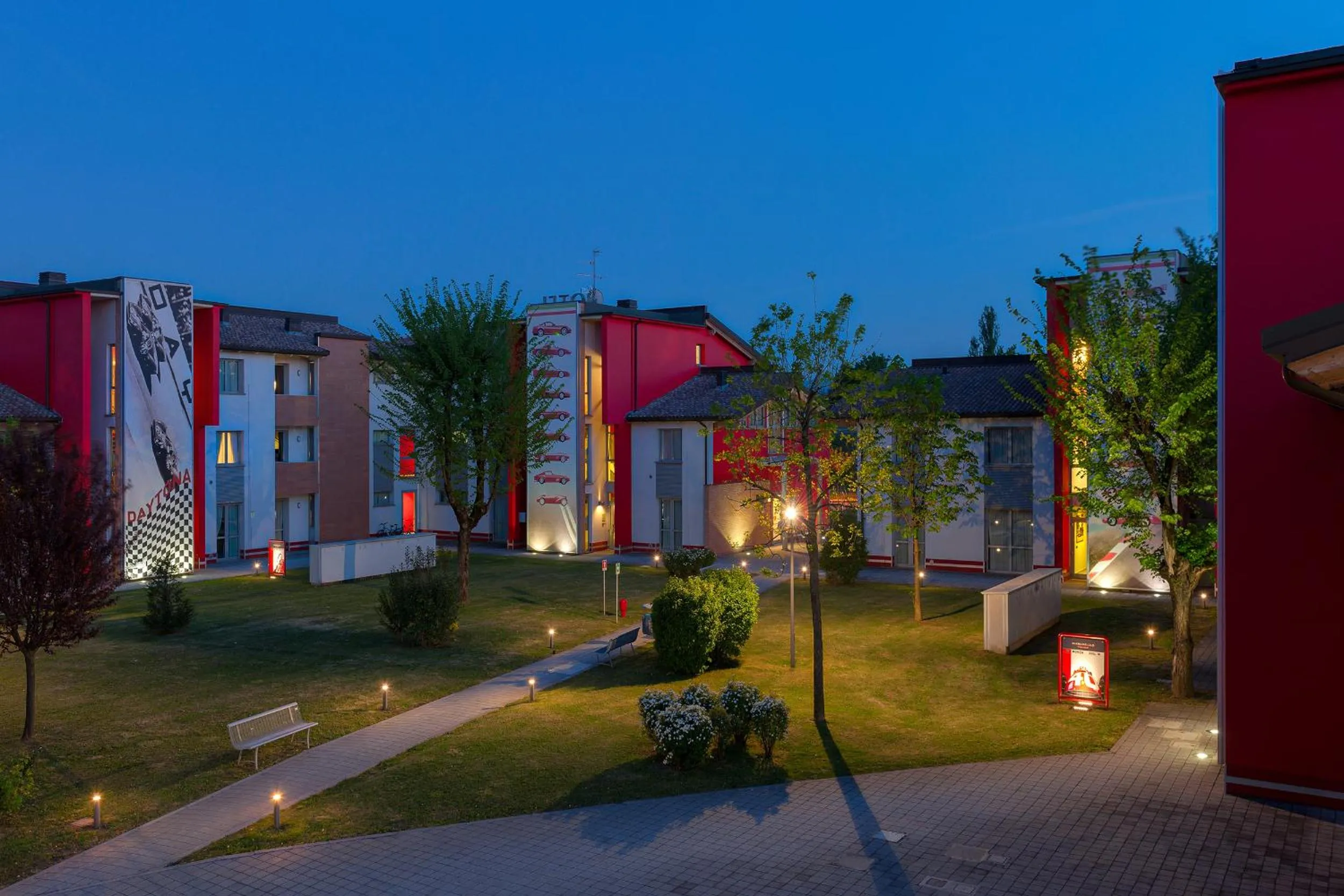 Garden in Hotel Maranello Village