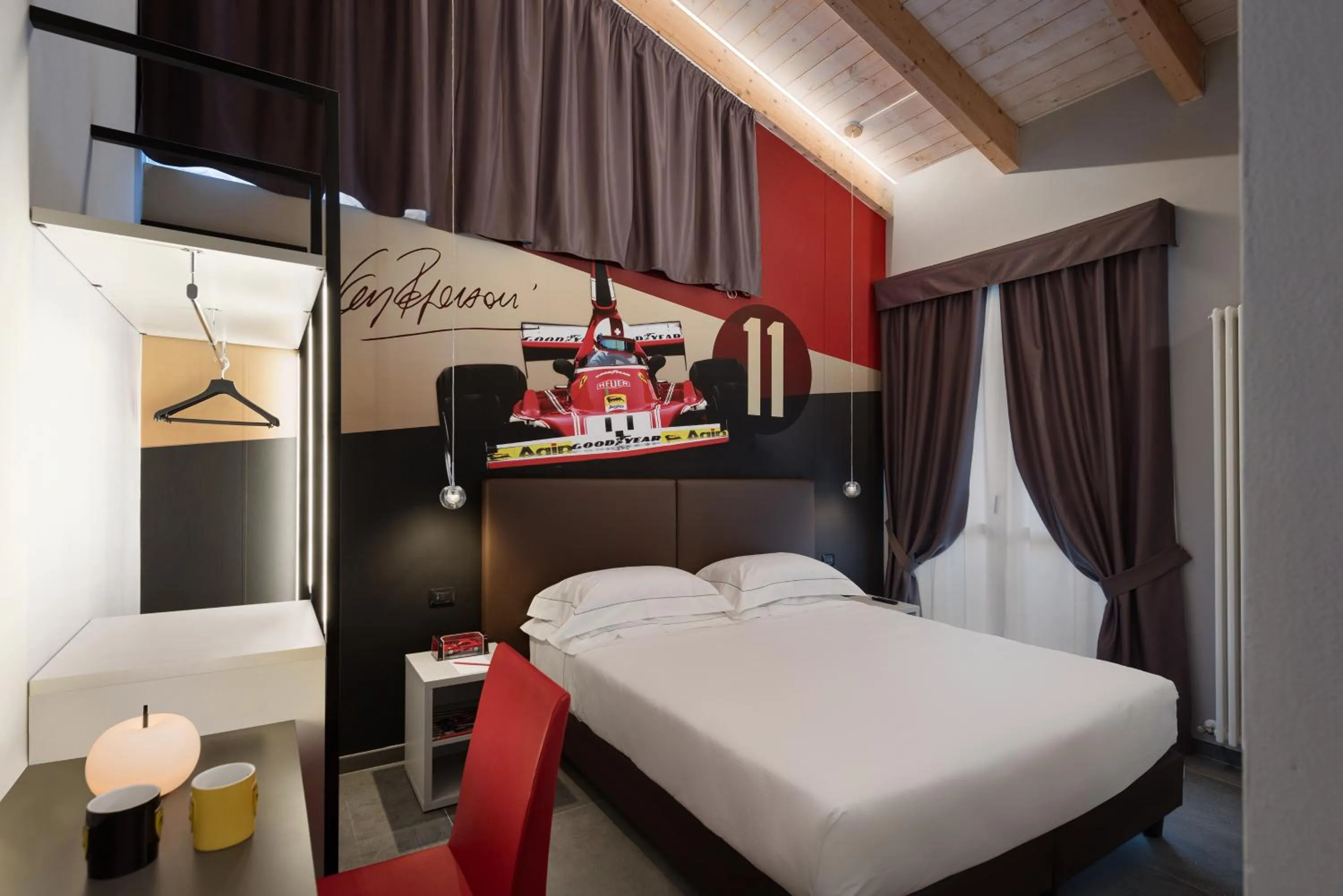 Bedroom, Bed in Hotel Maranello Village