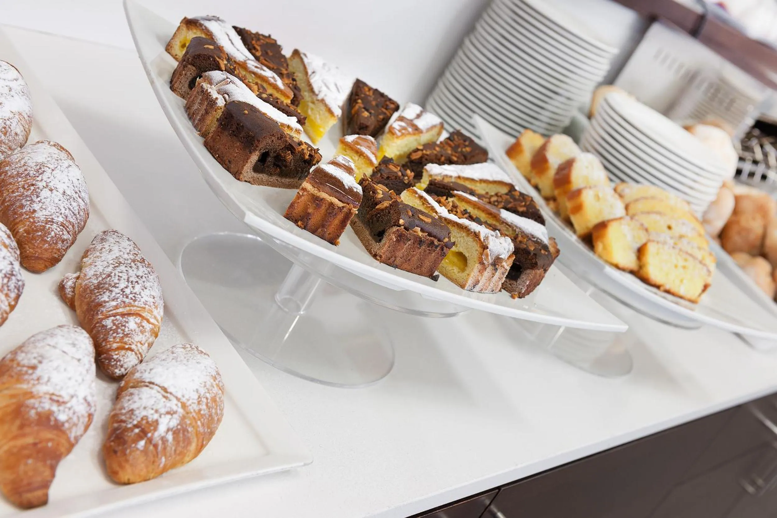 Buffet breakfast in Hotel Maranello Village