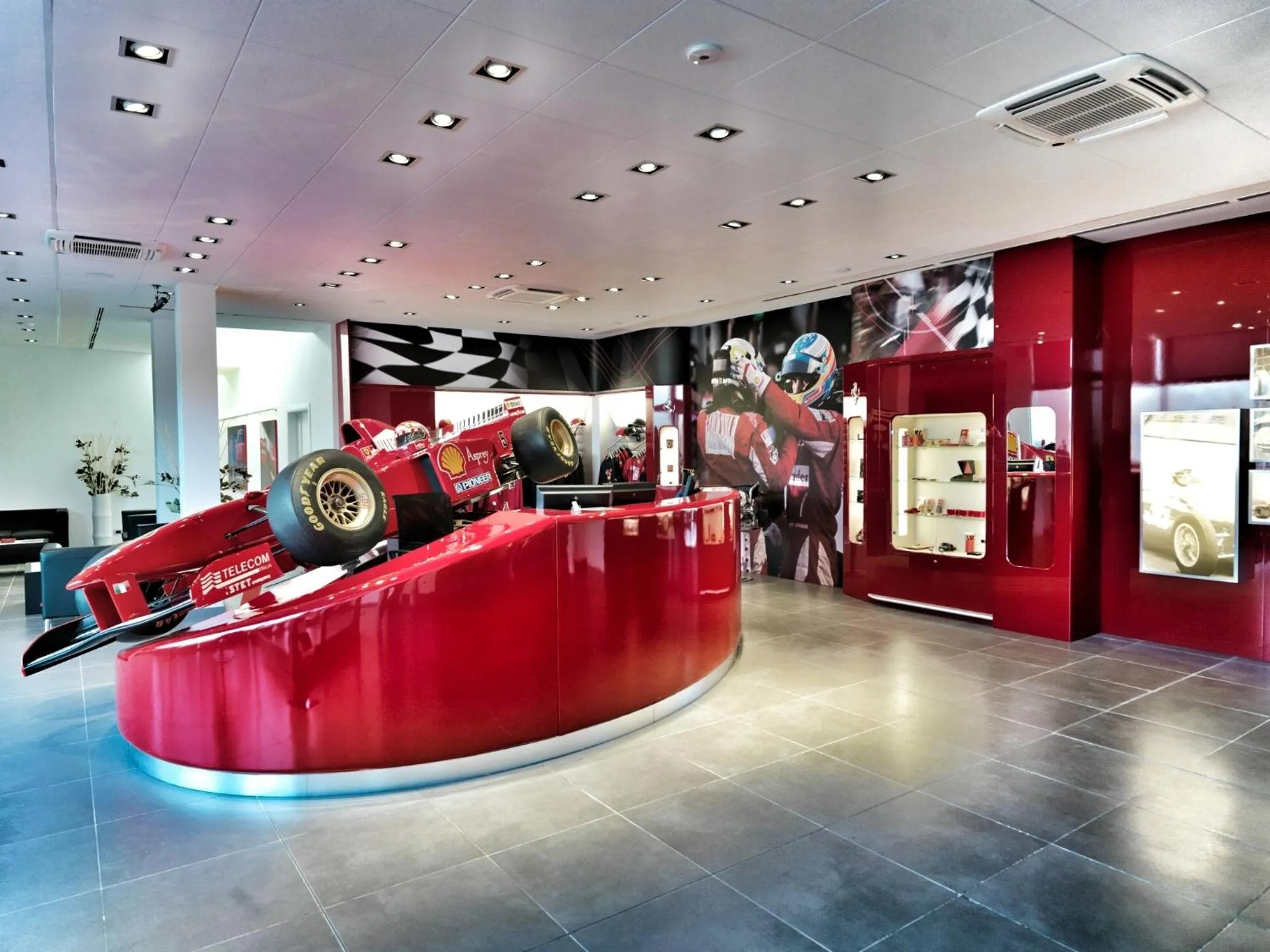 Lobby or reception in Hotel Maranello Village