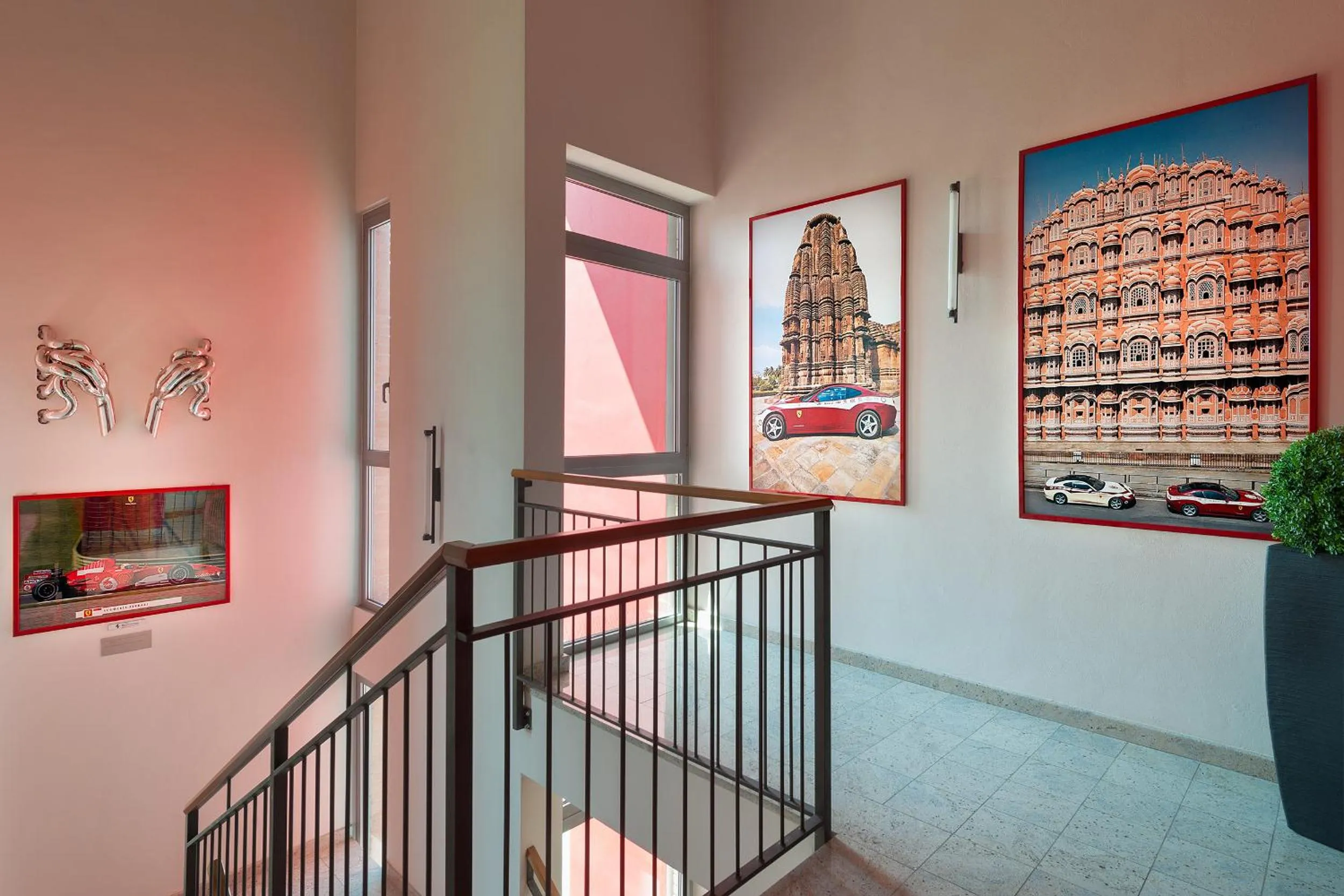 Decorative detail in Hotel Maranello Village