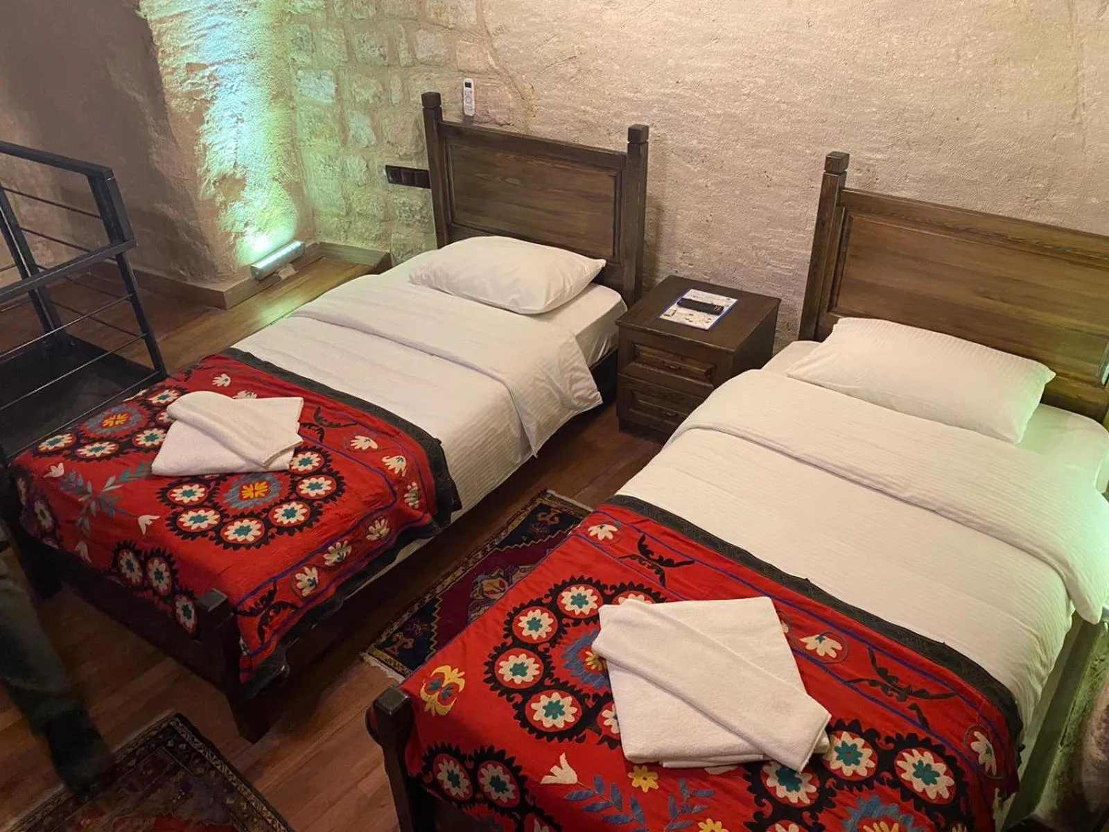 Bed in Ürgüp Inn Cave Hotel