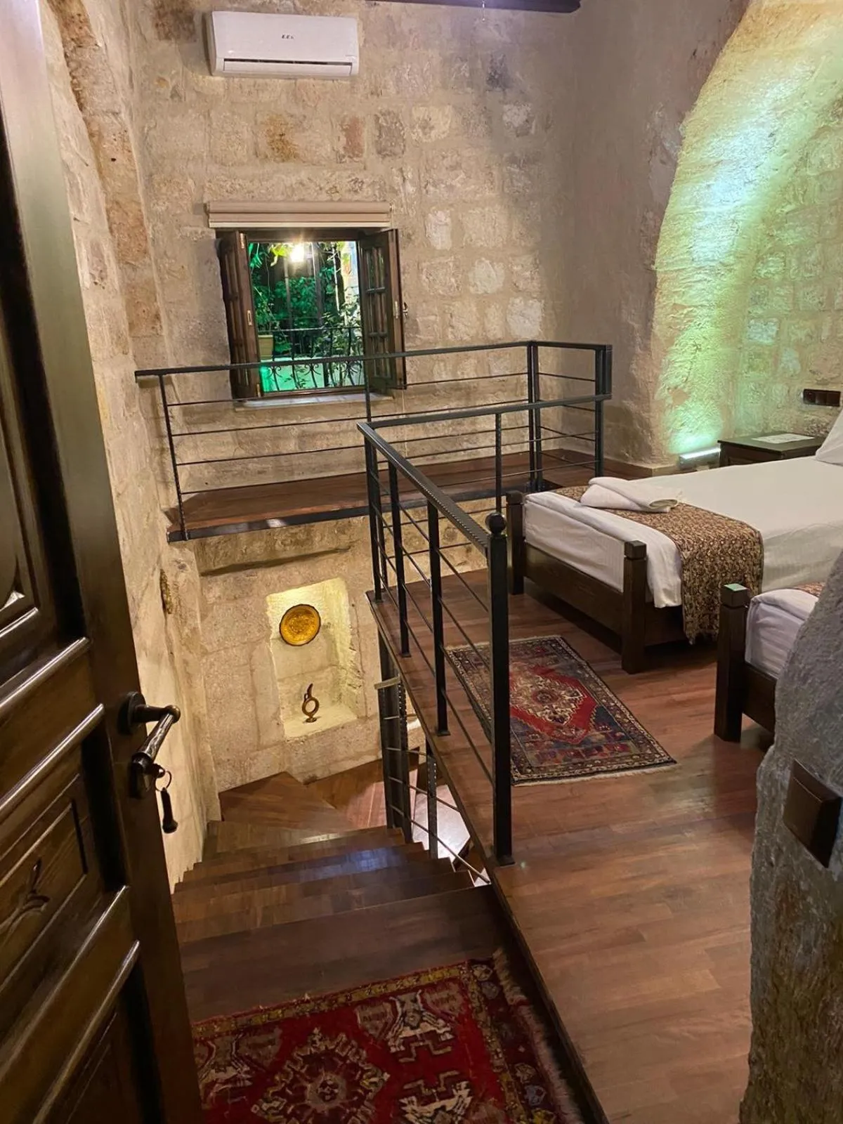 Bed in Ürgüp Inn Cave Hotel