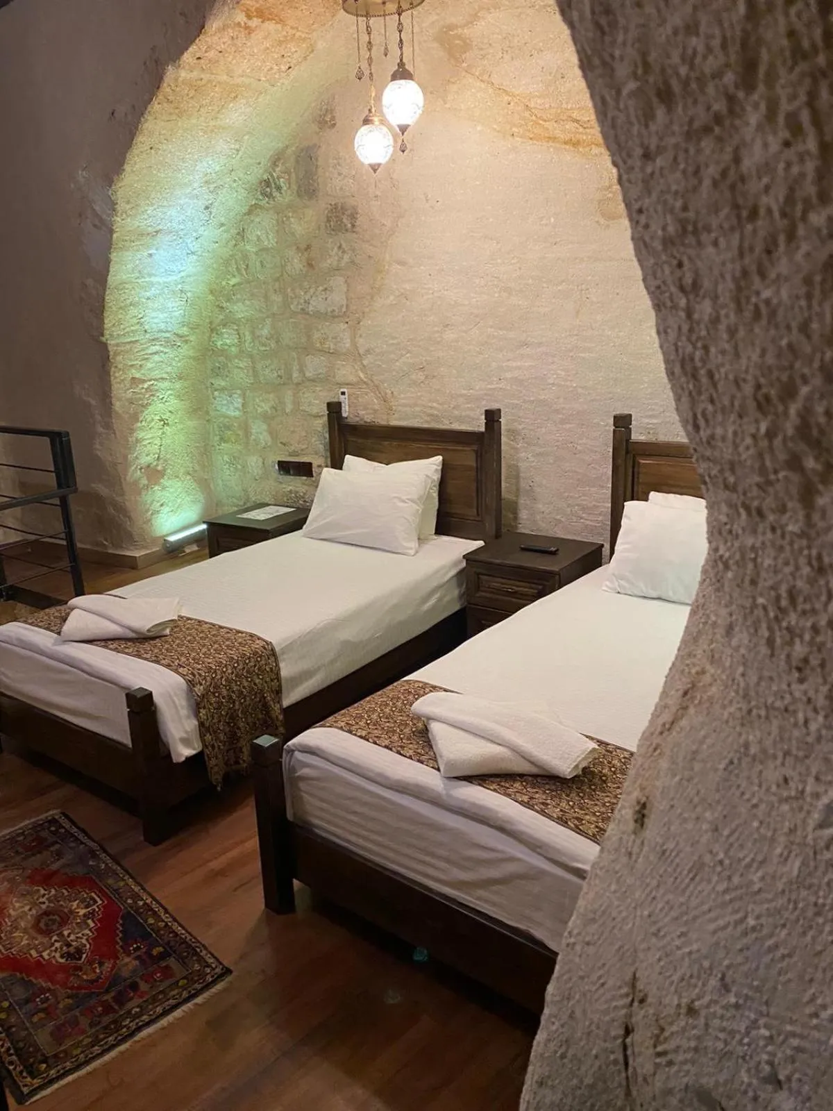 Bed in Ürgüp Inn Cave Hotel