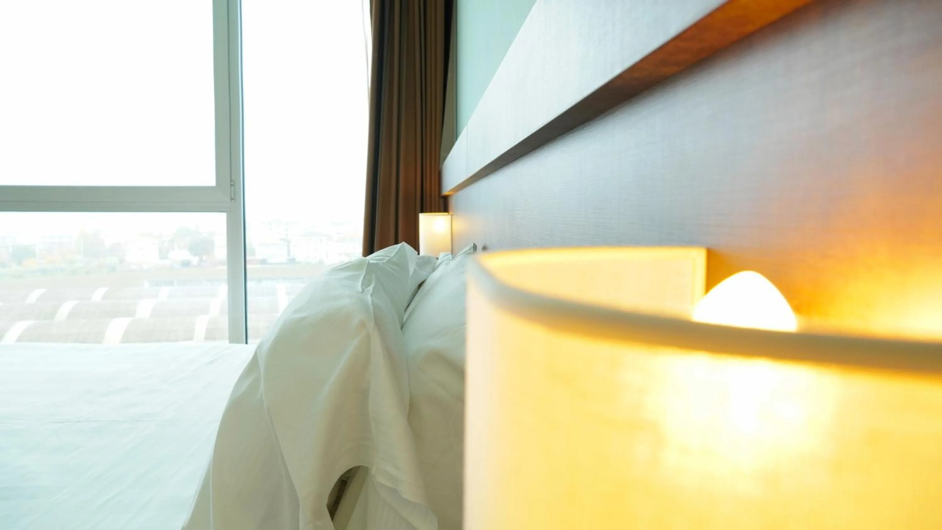 Bed in Blu Arena Hotel