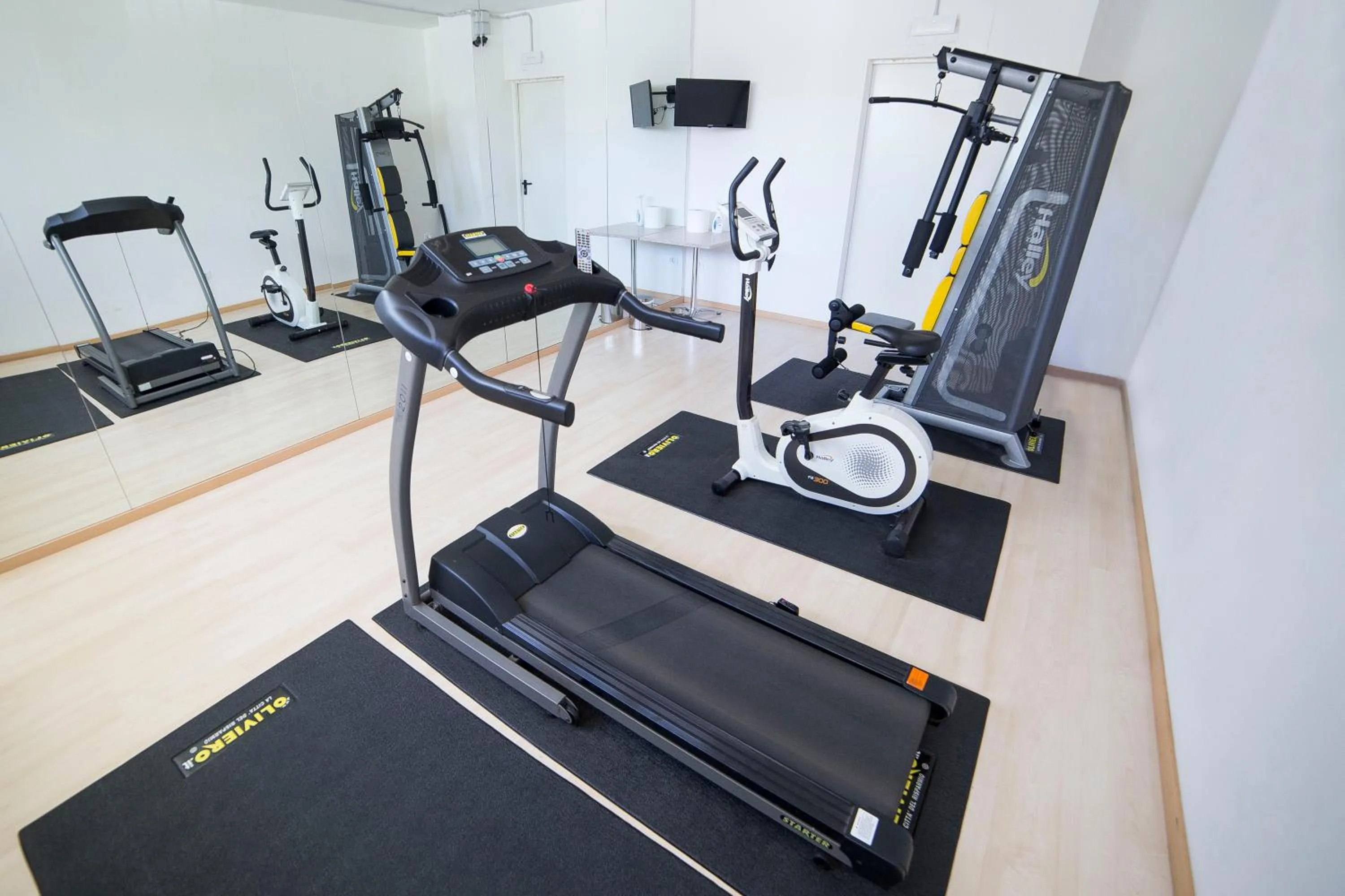 Fitness centre/facilities in Blu Arena Hotel