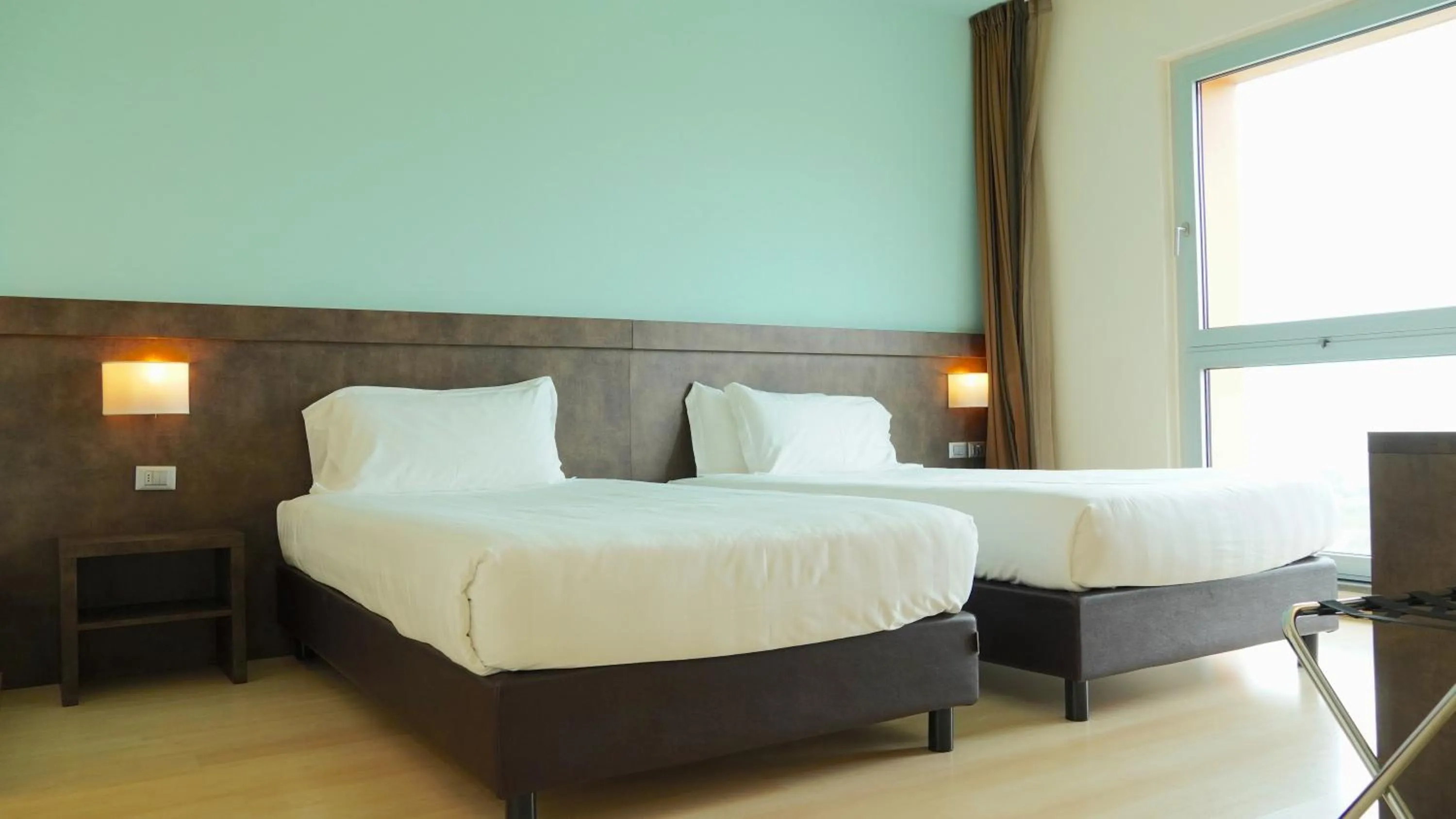 Bed in Blu Arena Hotel