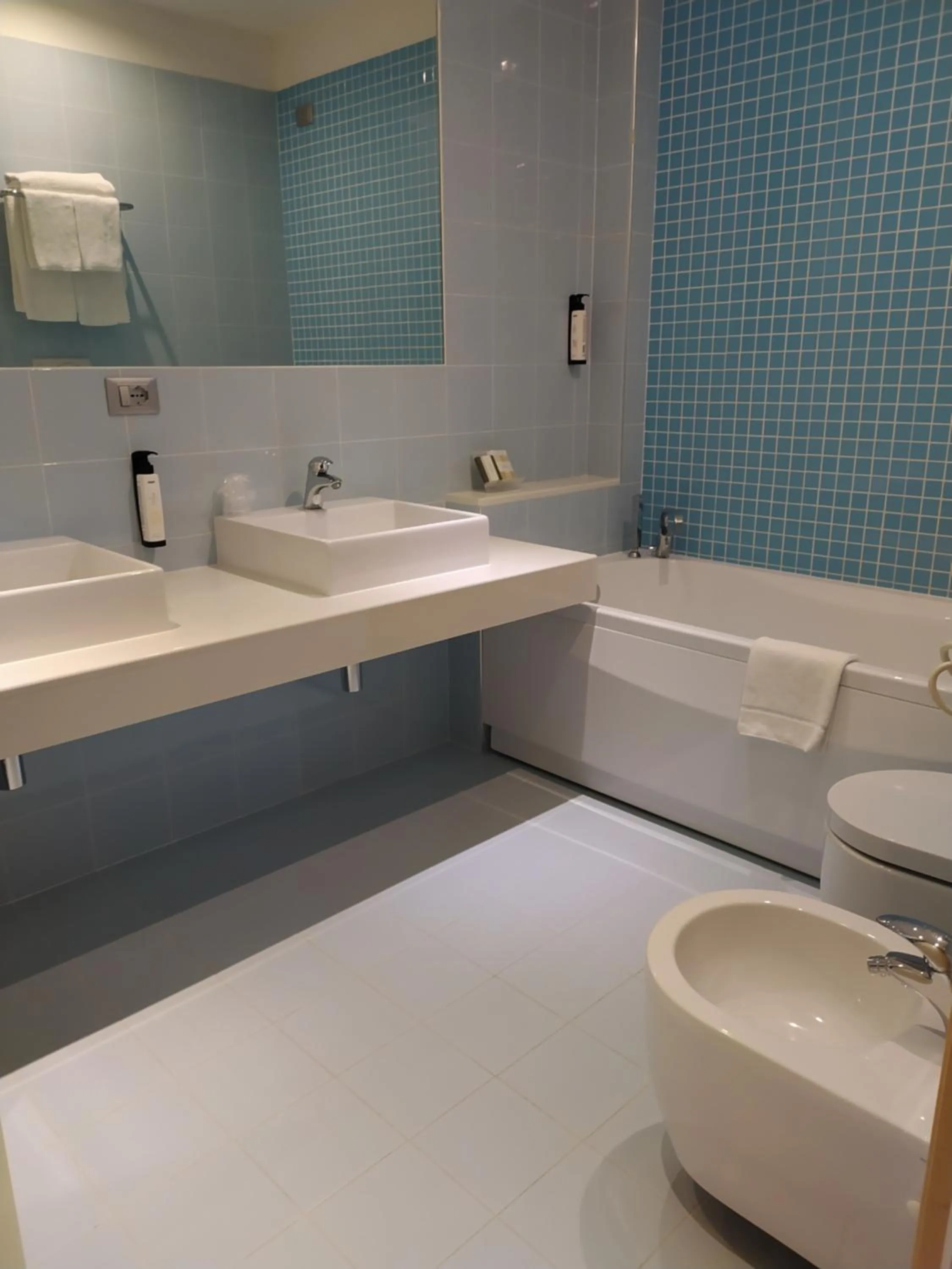 Bathroom in Blu Arena Hotel