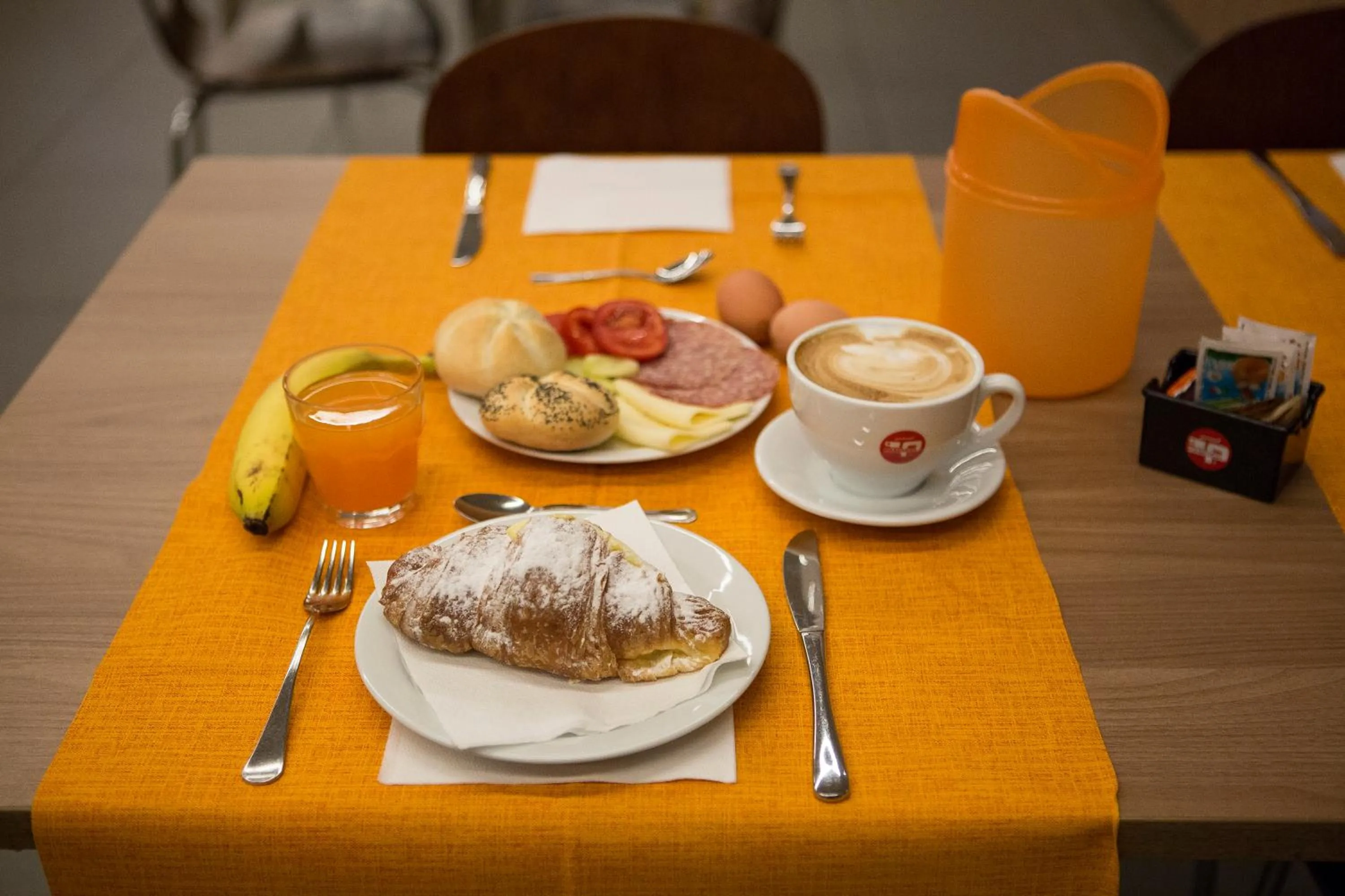 Food in Blu Arena Hotel