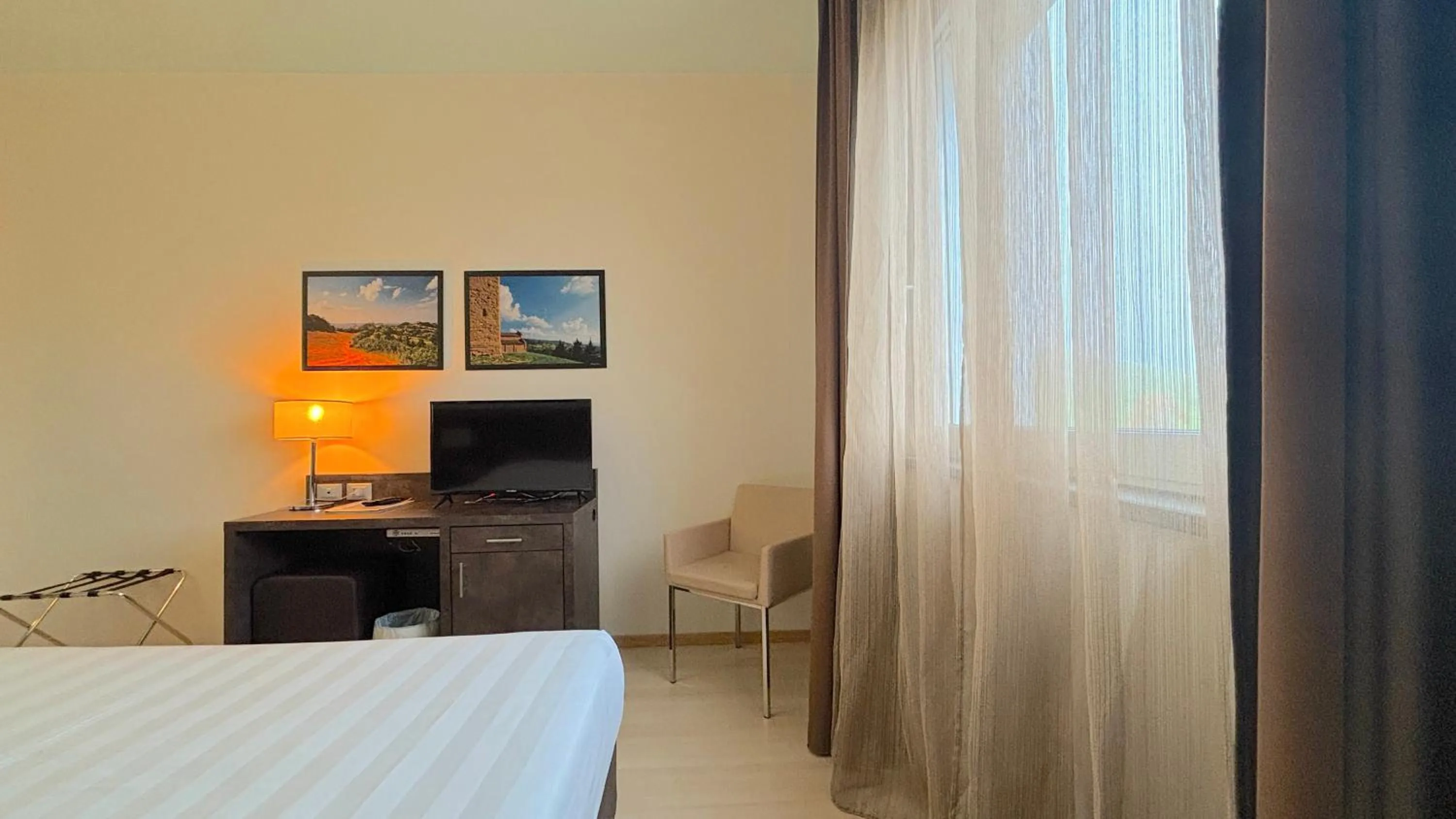 Bed in Blu Arena Hotel