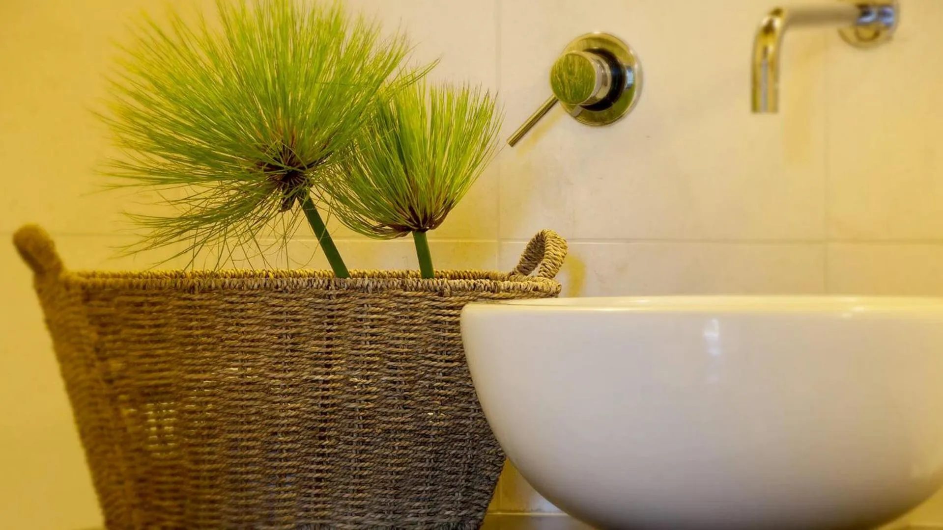 Bathroom in Villa Dei Papiri Fonte Ciane