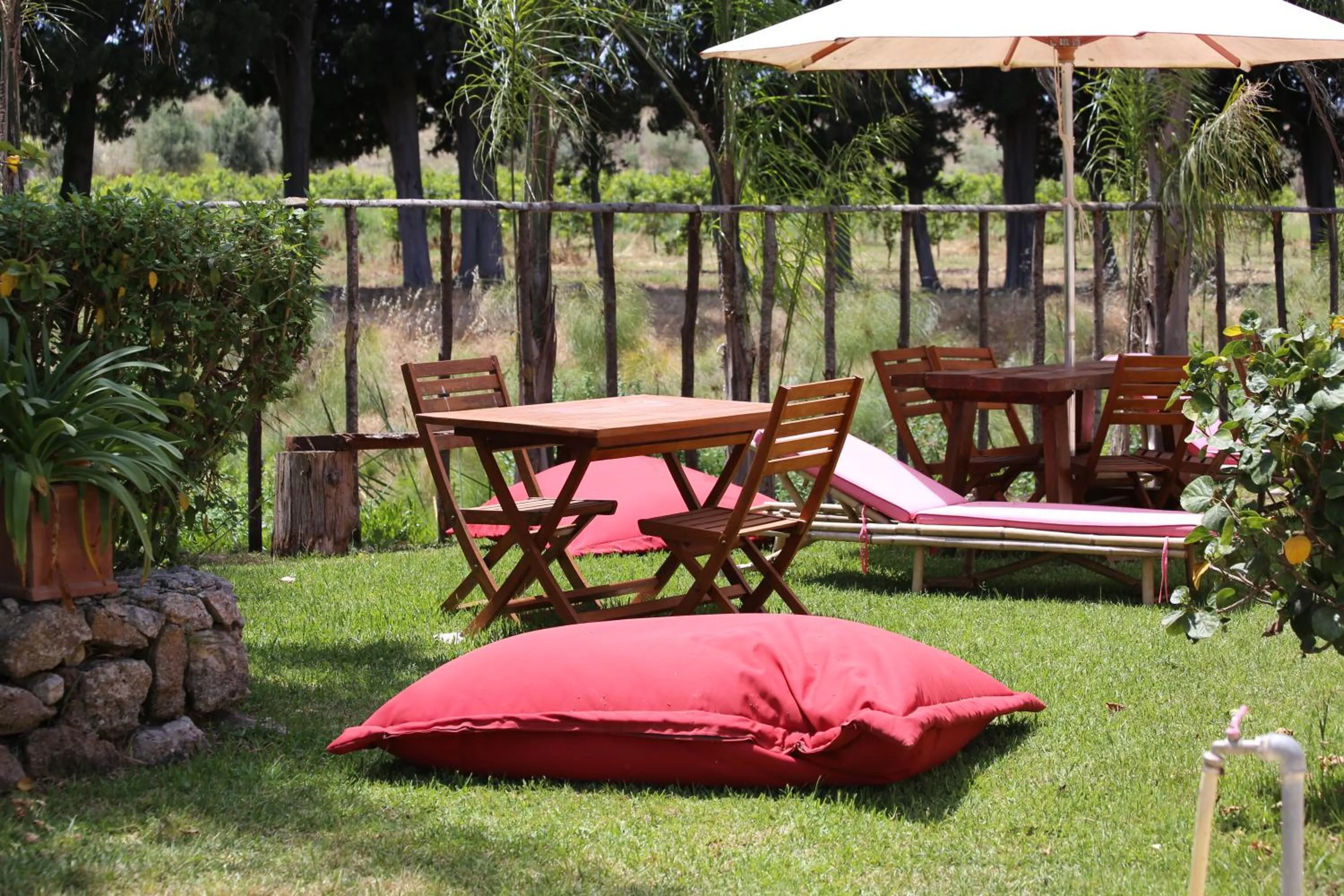 Garden in Villa Dei Papiri Fonte Ciane
