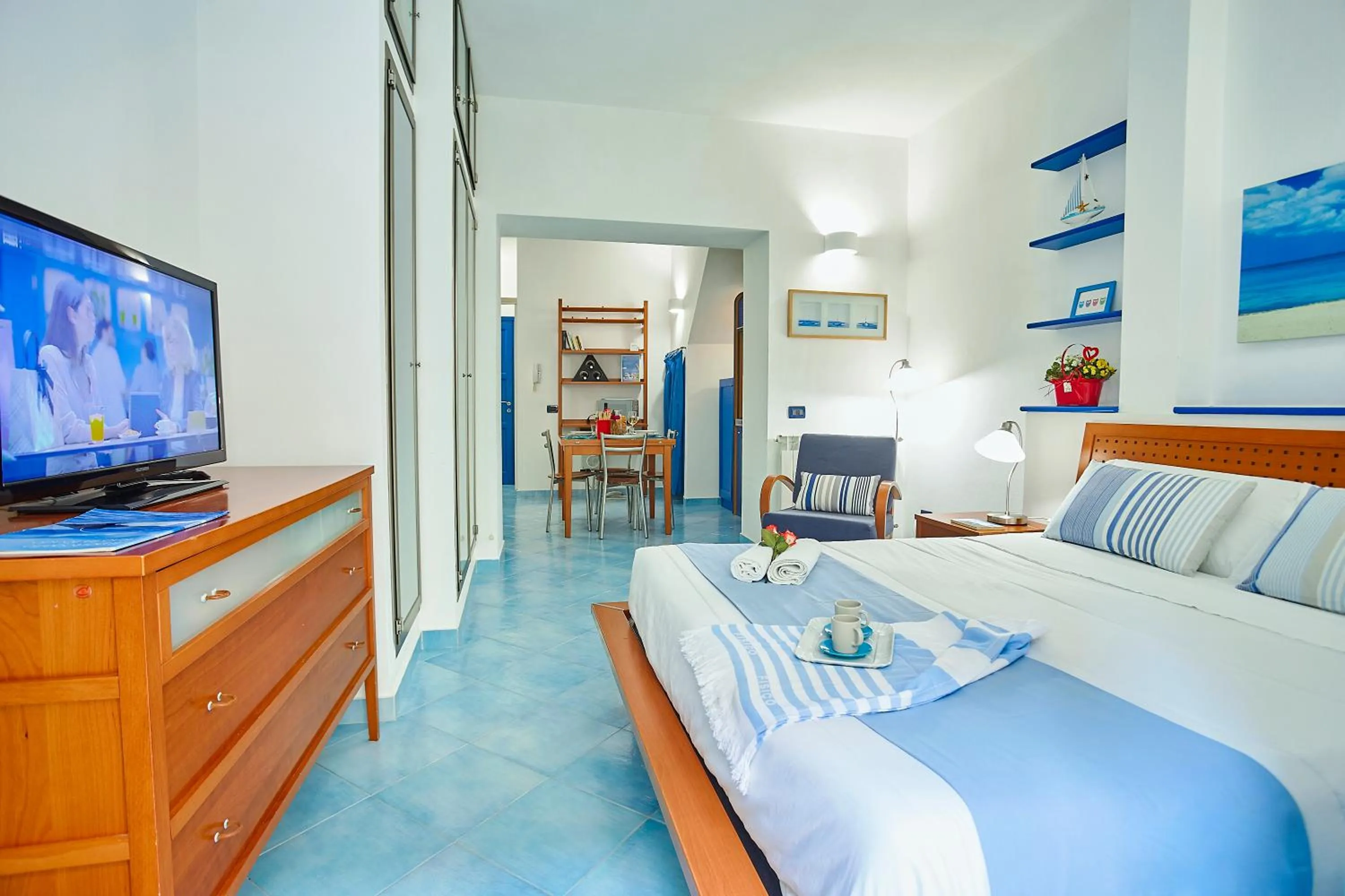 Bedroom, Bed in Appartamenti Rosa Dei Venti