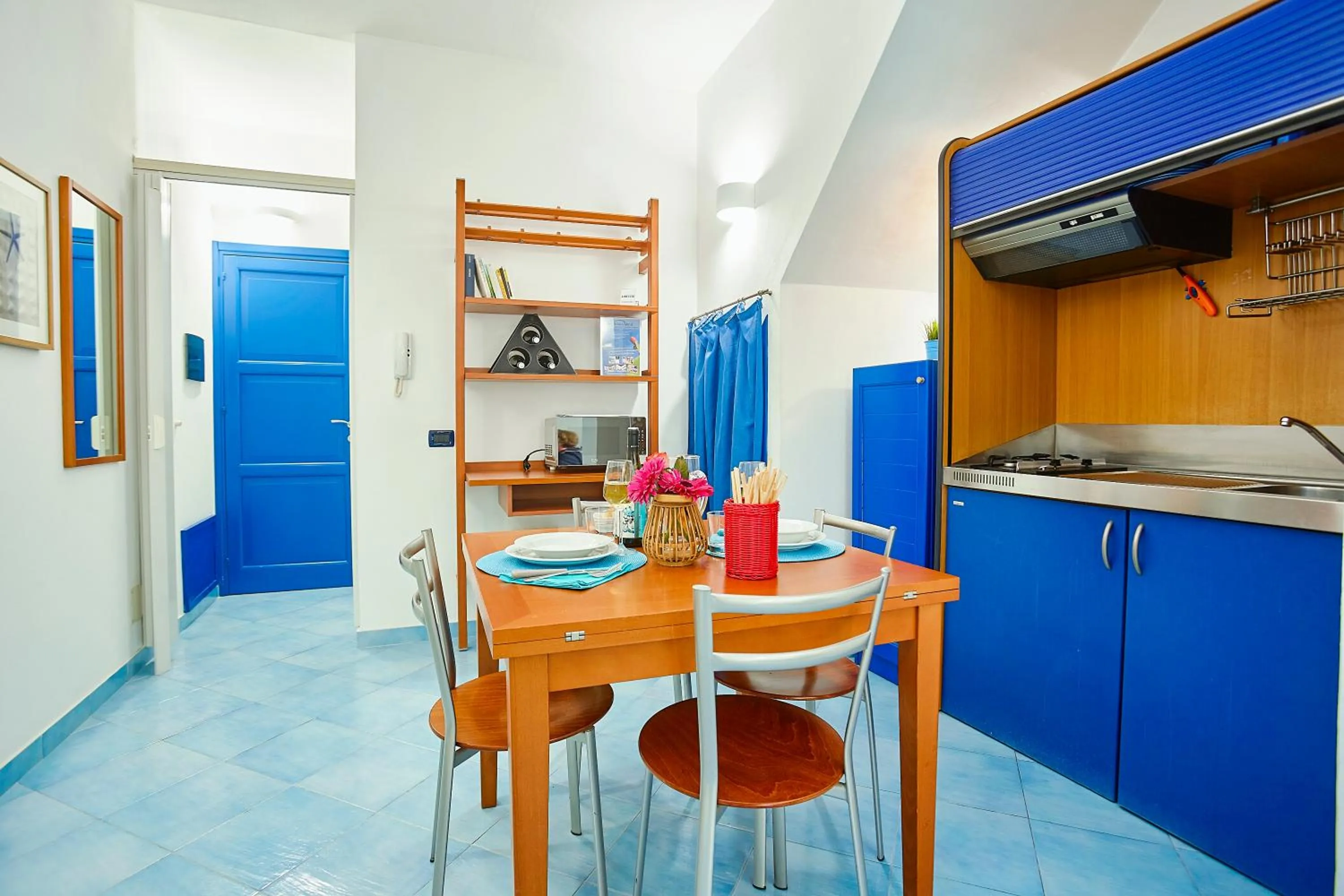 Kitchen or kitchenette in Appartamenti Rosa Dei Venti