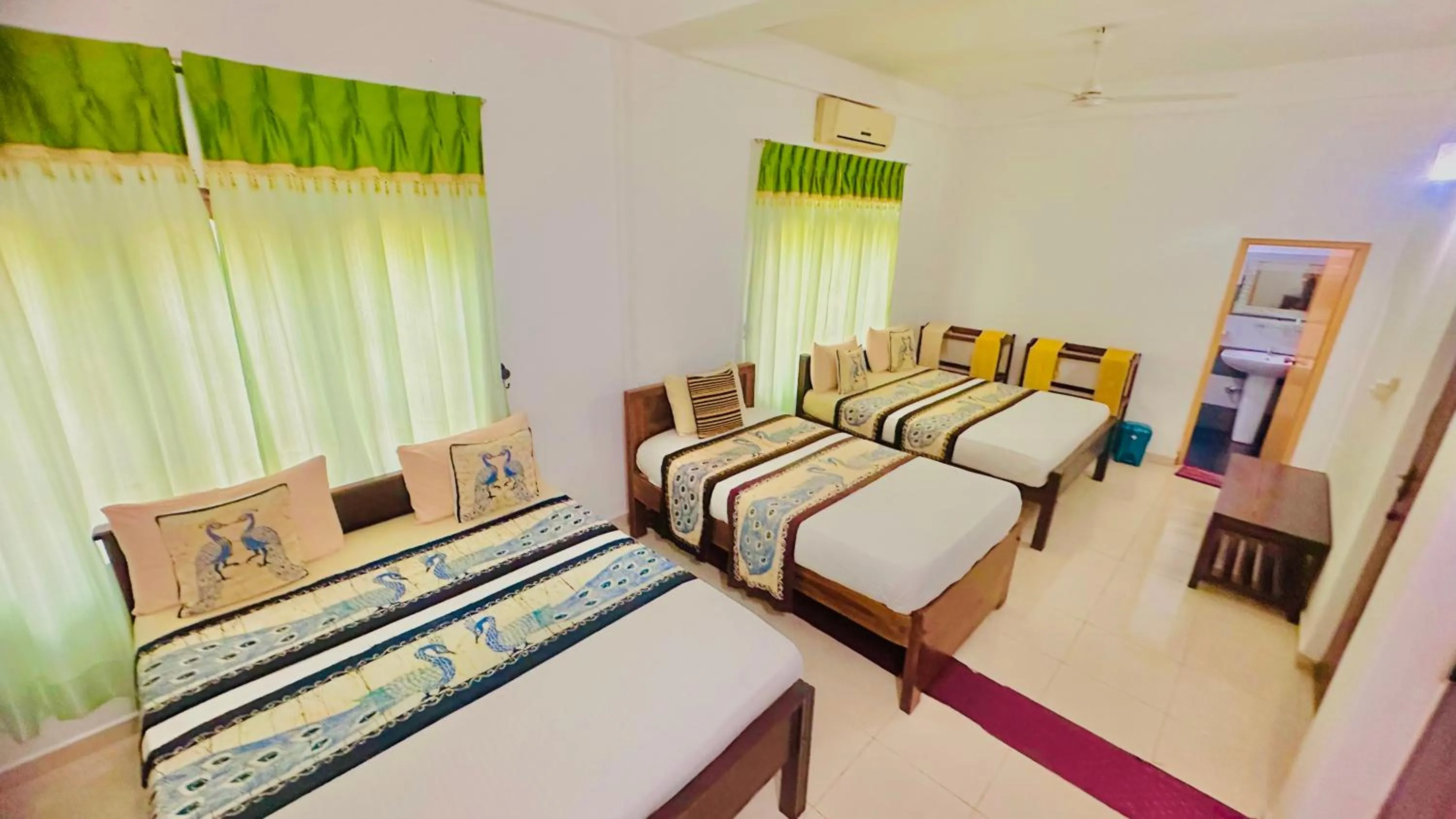 Bed in New Peacock Resort