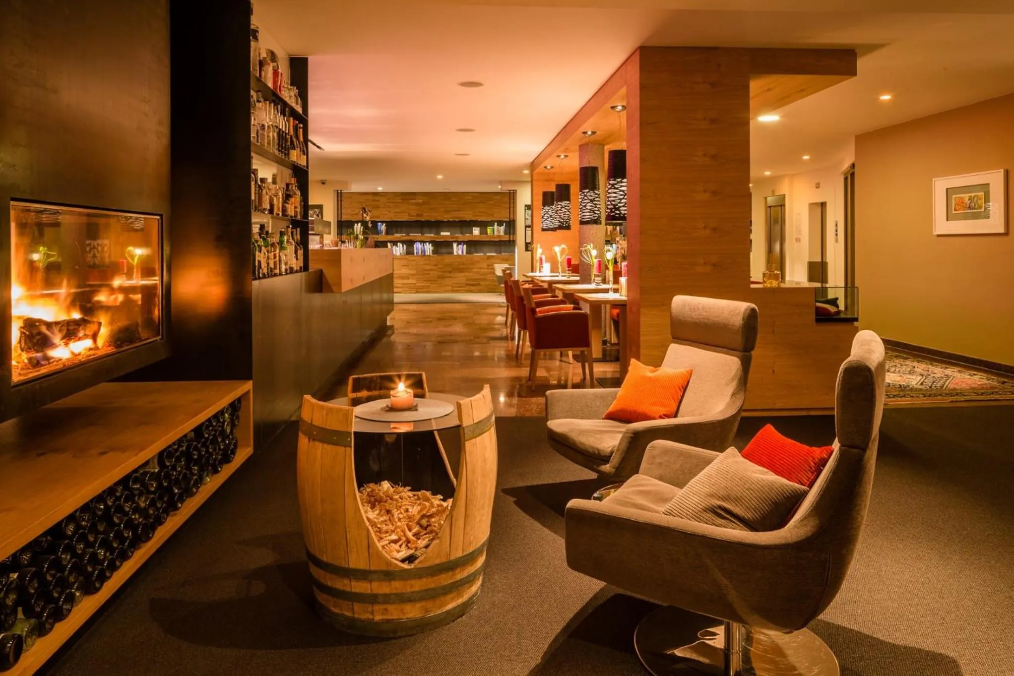 Lounge or bar in Hotel Valserhof