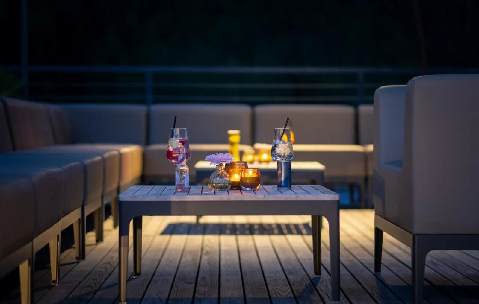 Drinks in Hotel Valserhof