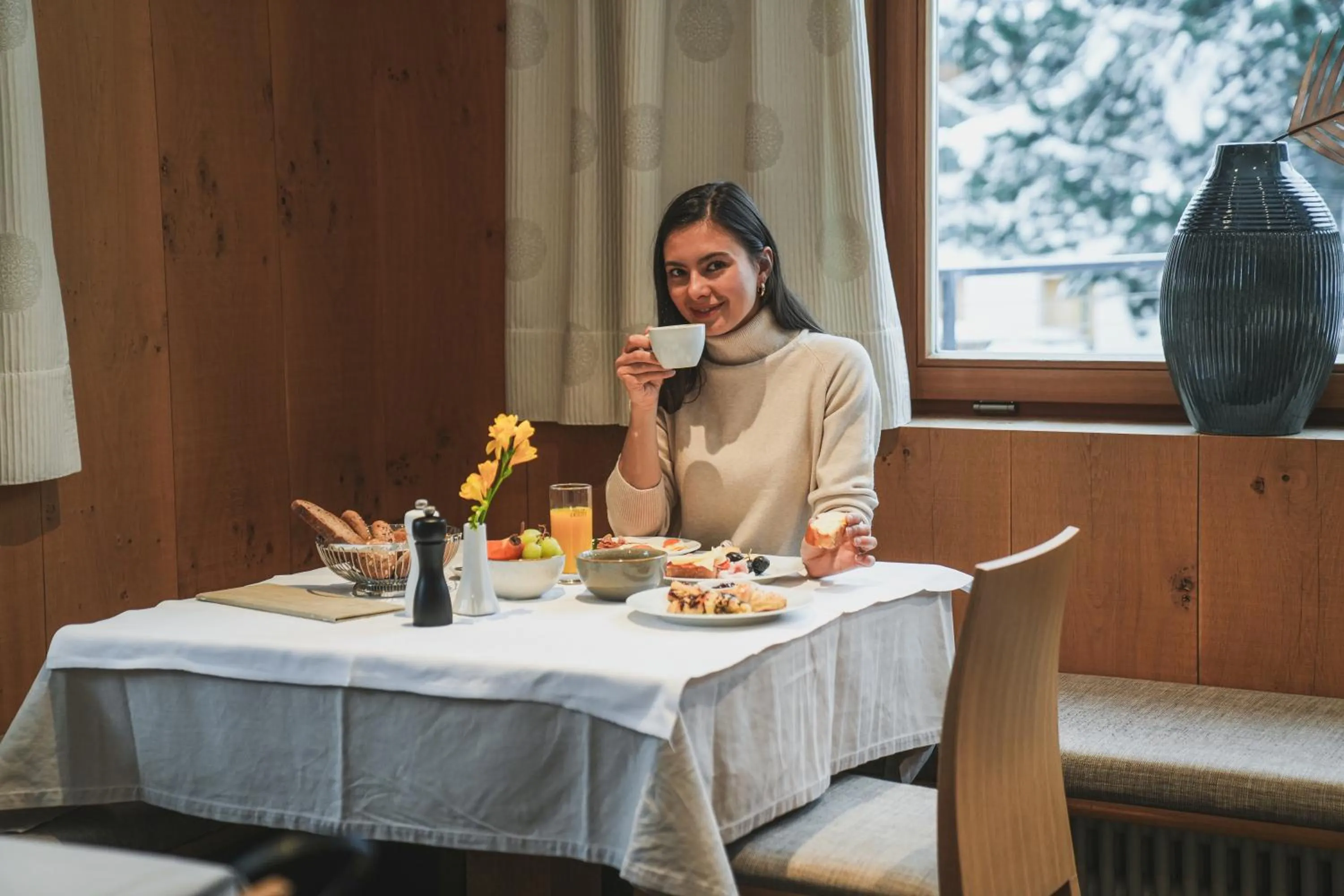 Breakfast in Hotel Valserhof