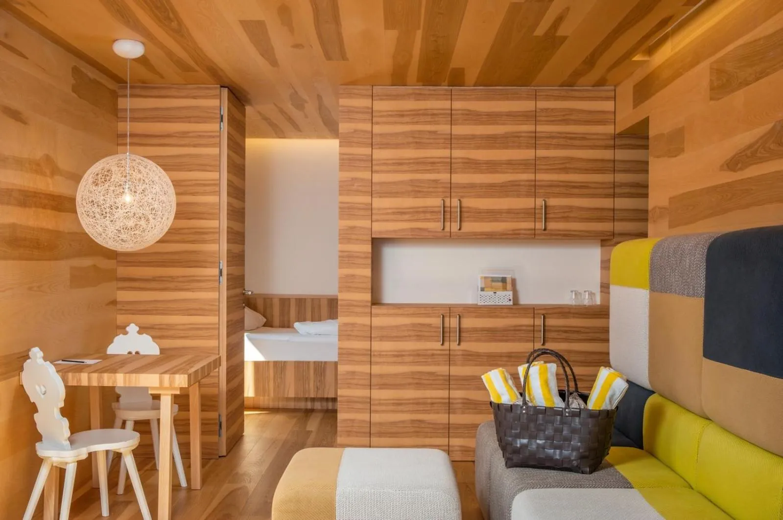 Seating area in Hotel Valserhof