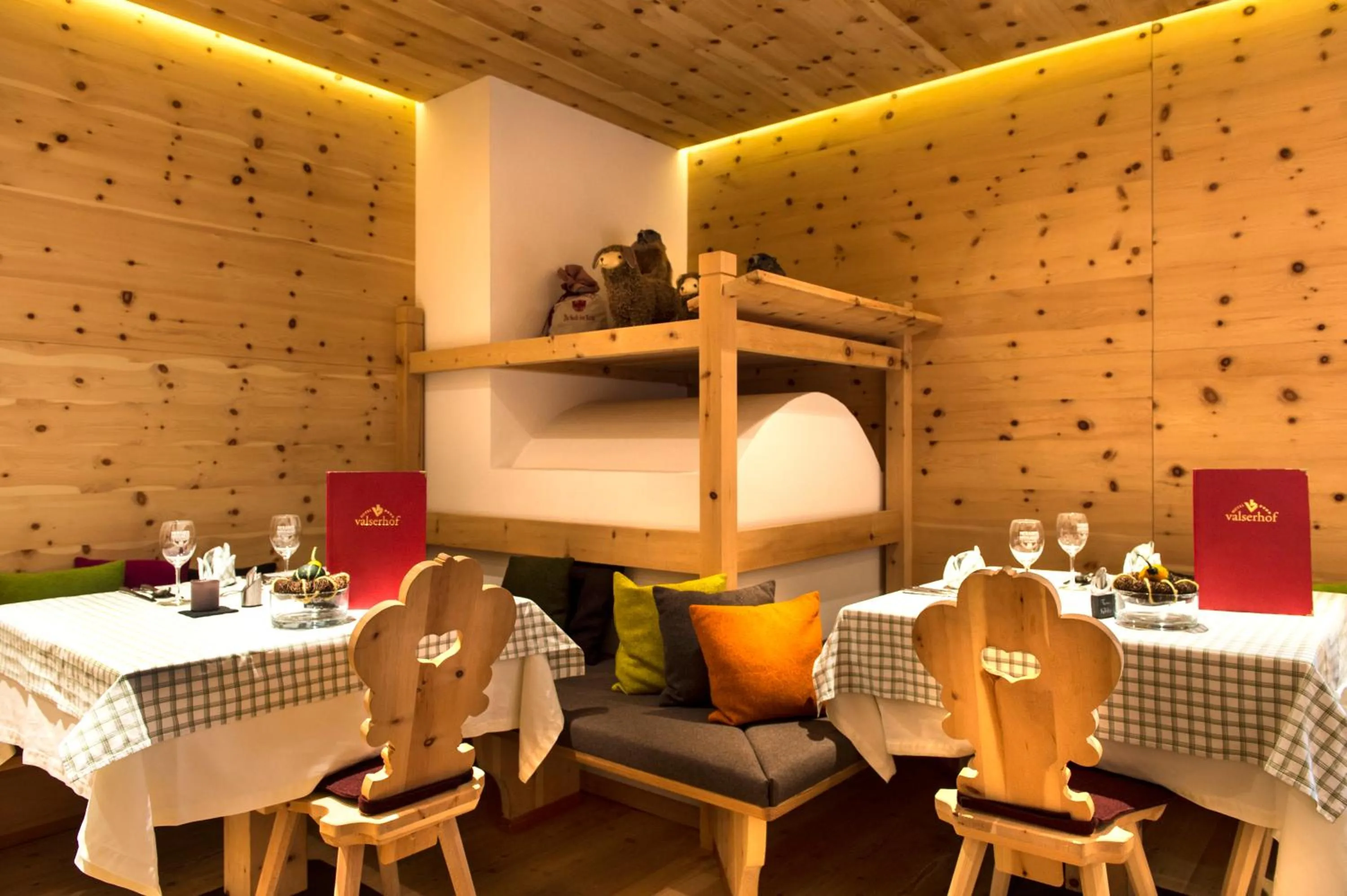 Restaurant/places to eat in Hotel Valserhof