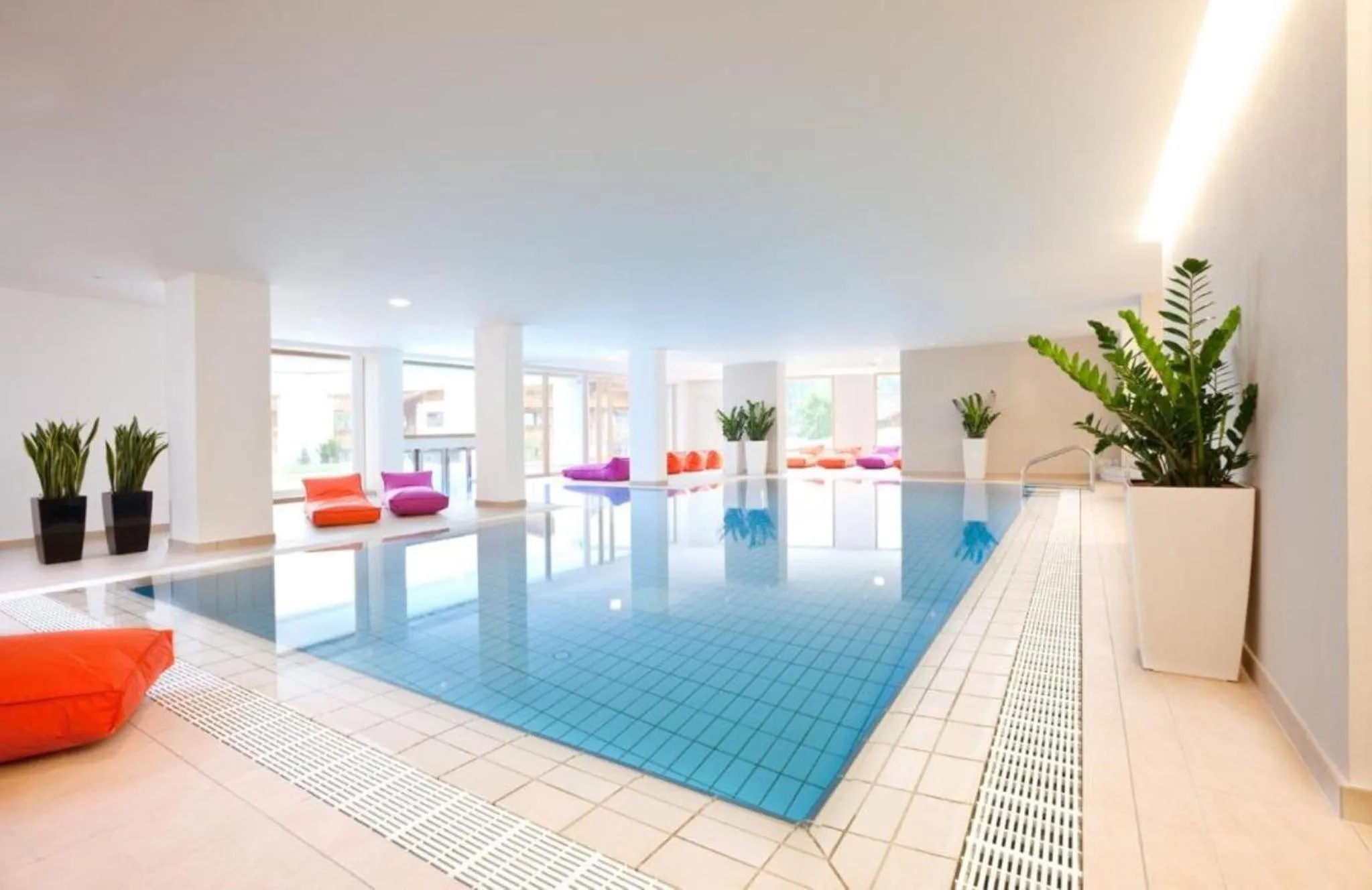 Swimming pool in Hotel Valserhof