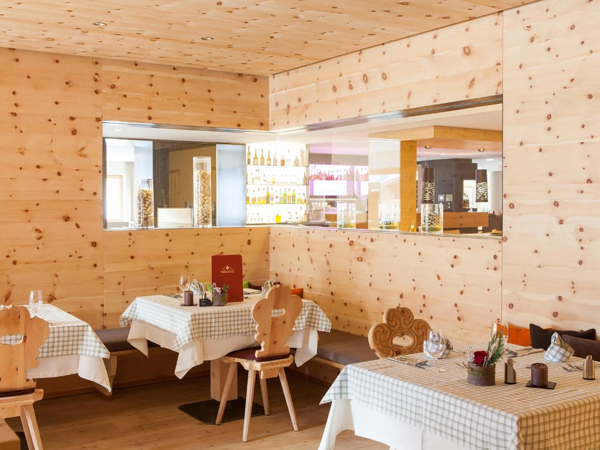 Restaurant/places to eat in Hotel Valserhof