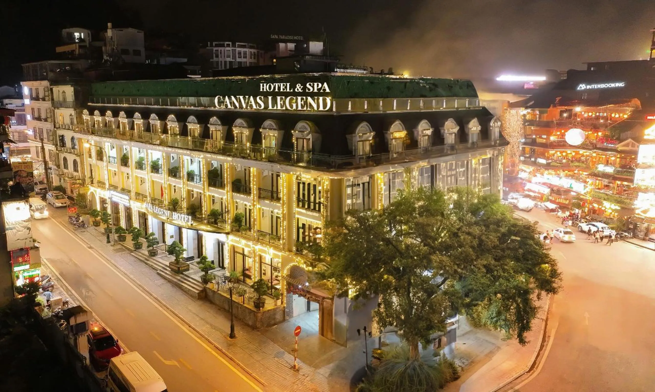 Property building in Canvas Sapa Legend Hotel