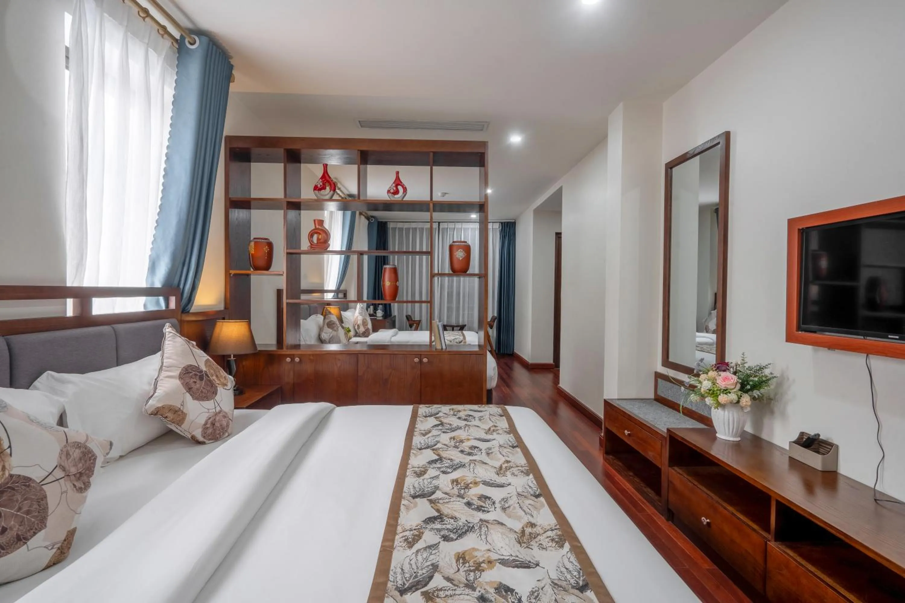 Bed in Canvas Sapa Legend Hotel