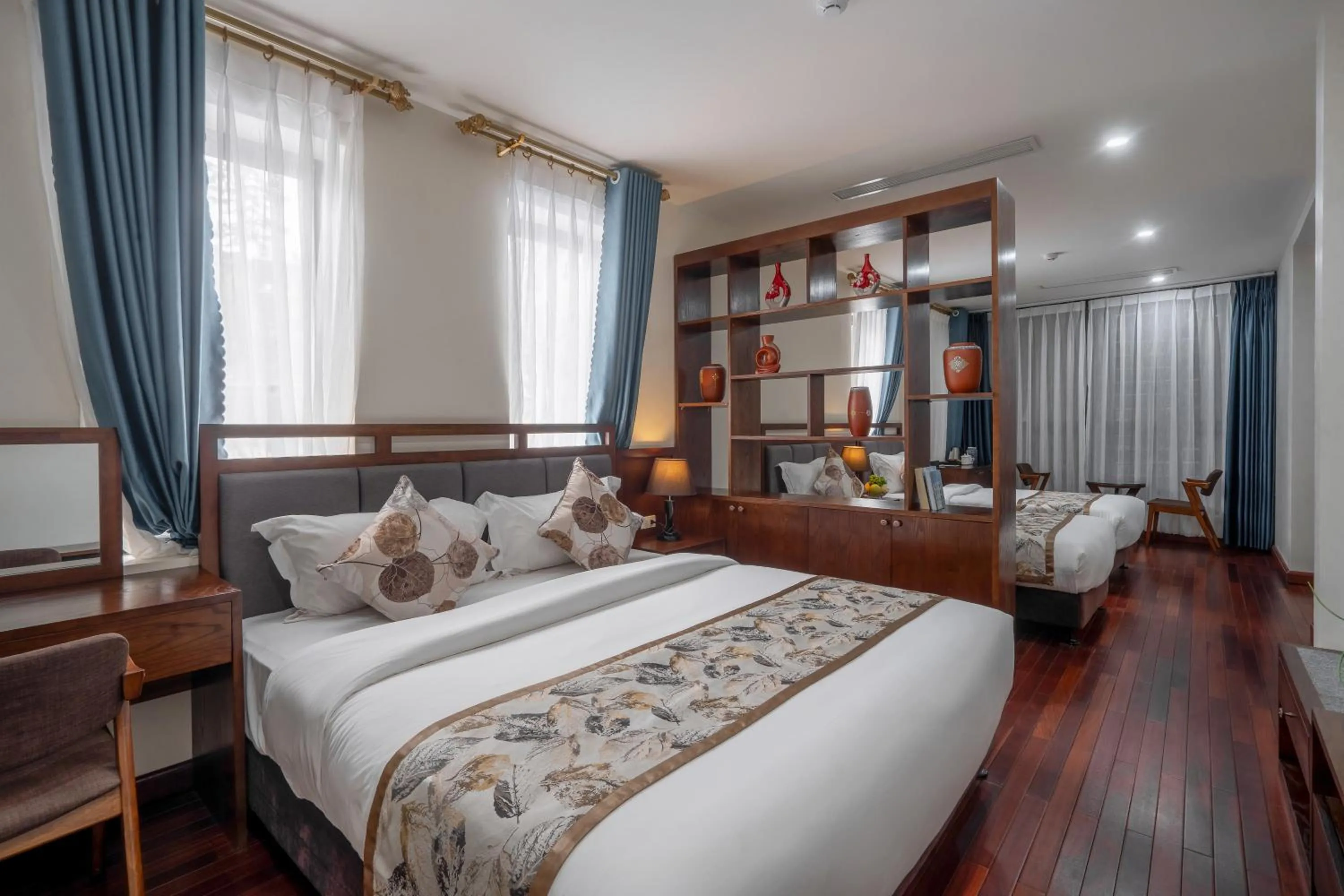 Bed in Canvas Sapa Legend Hotel