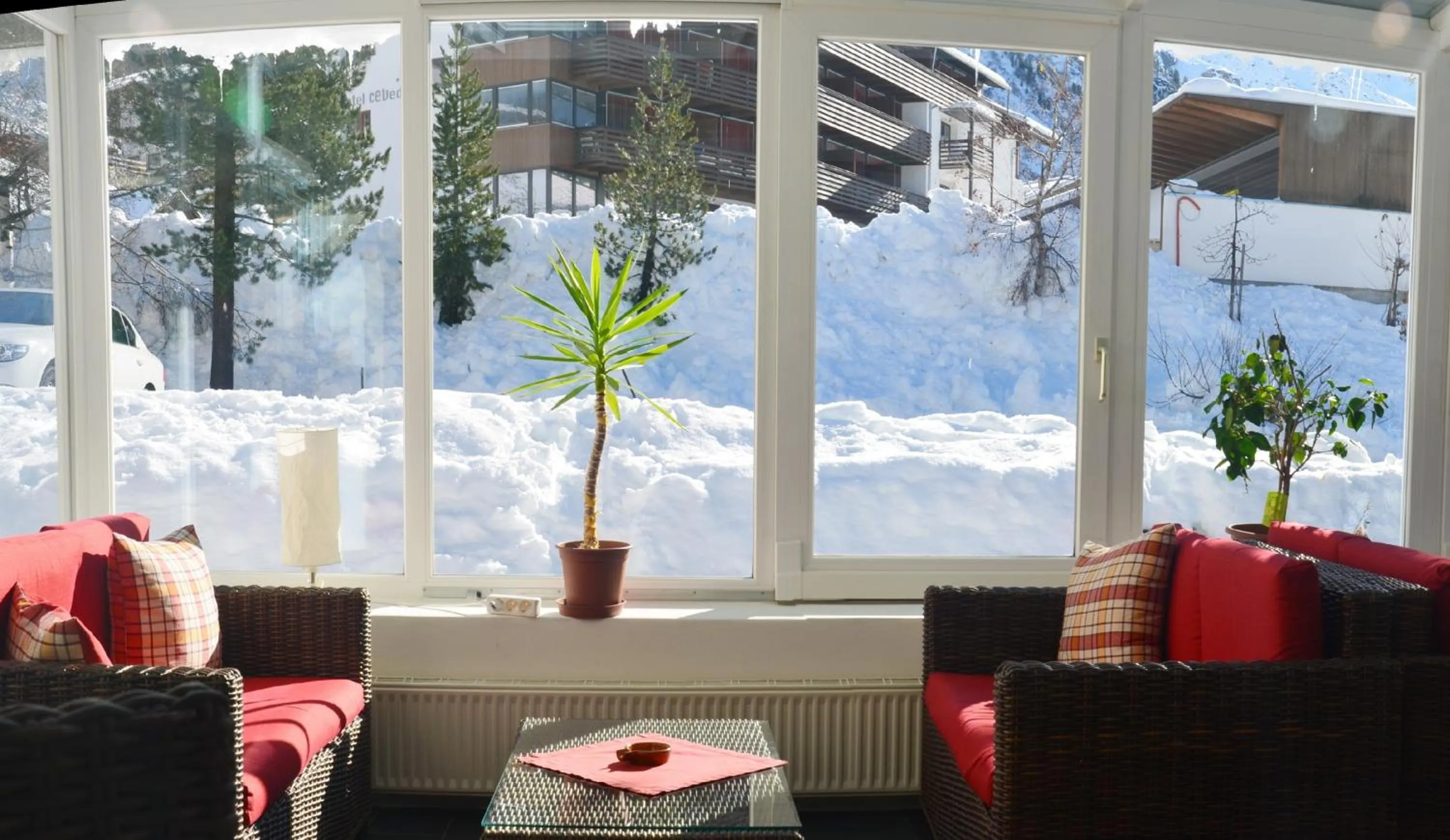 Lounge or bar in Hotel Gampen