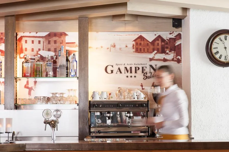 Lounge or bar in Hotel Gampen