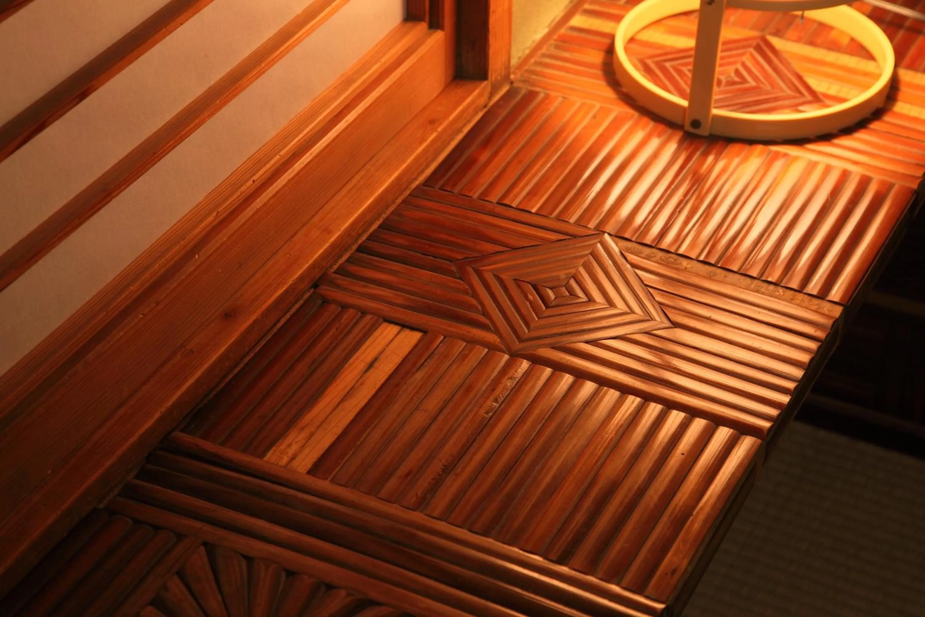 Decorative detail in Shimizu Ryokan