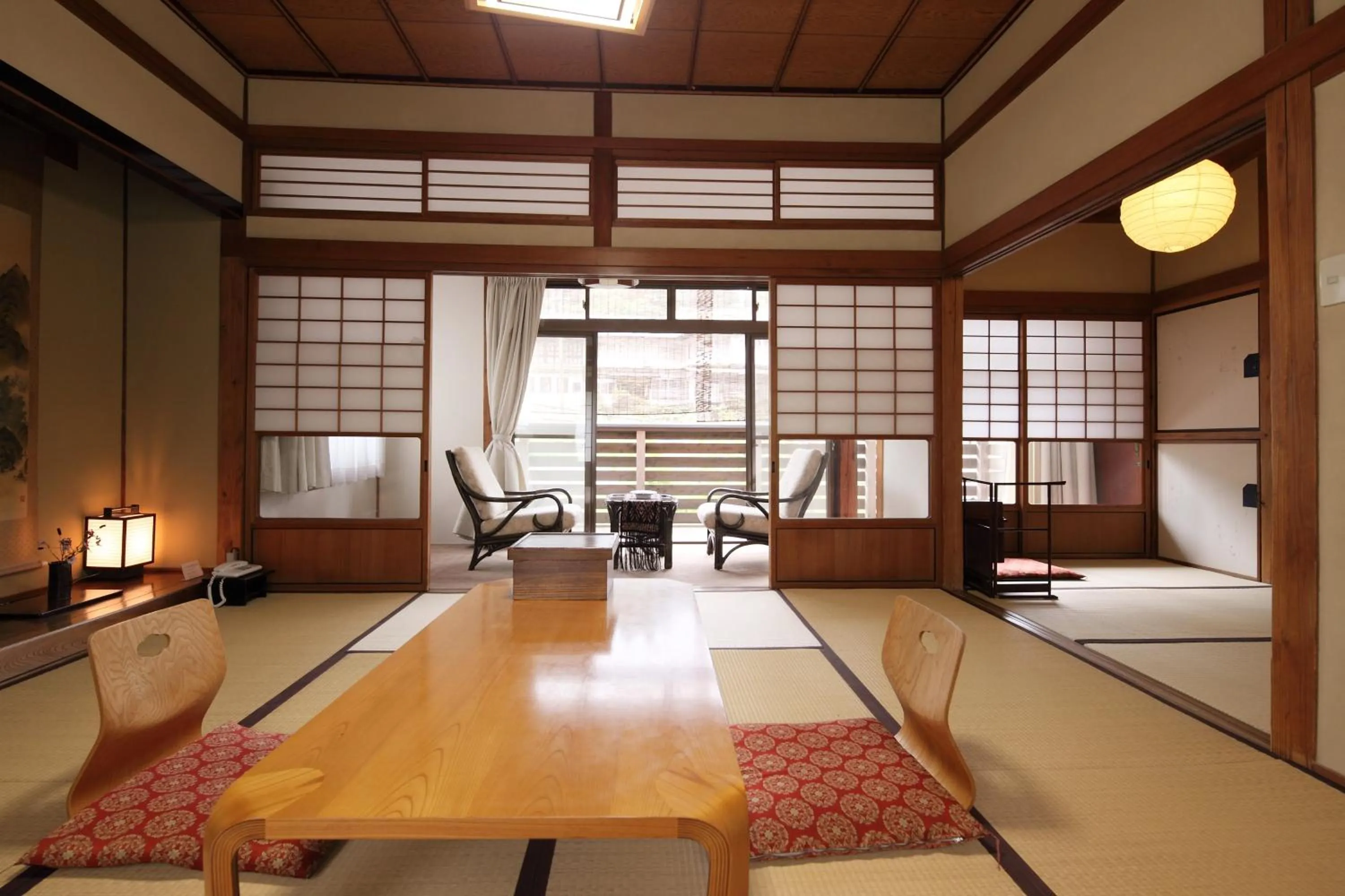 Photo of the whole room in Shimizu Ryokan